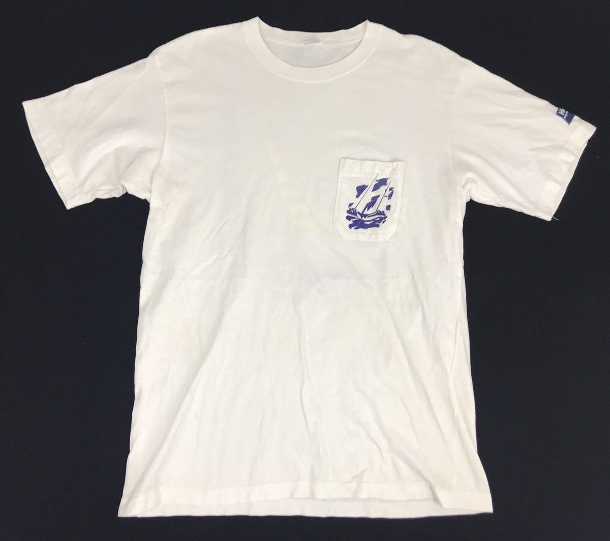 Helly Hansen Vintage Helly Hansen Yatch Screen Outdoor Hiking Tee Size US M / EU 48-50 / 2 - 2 Thumbnail