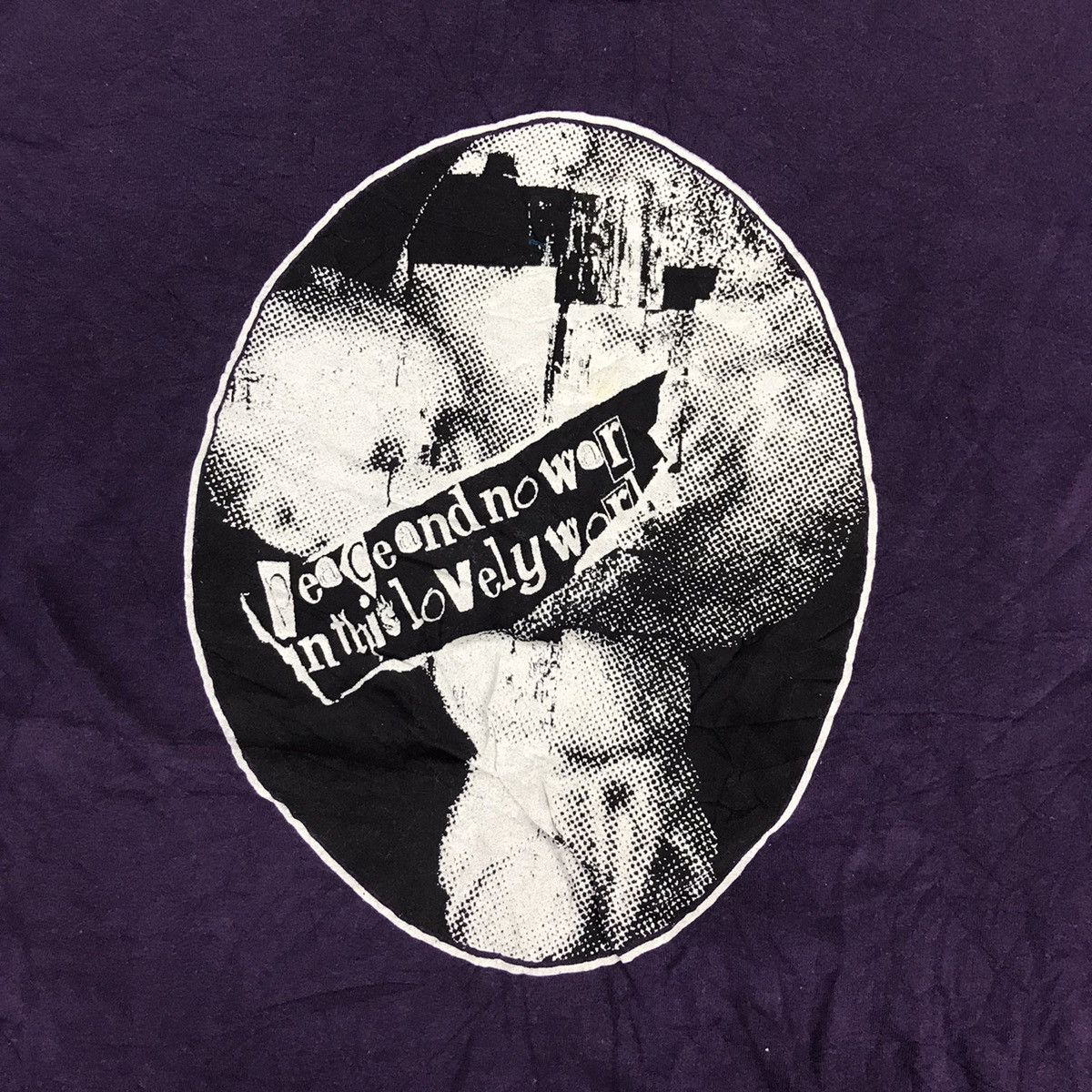 Other Takeo Kikuchi Peace No War Promo Lovely World Tee Size US M / EU 48-50 / 2 - 2 Thumbnail