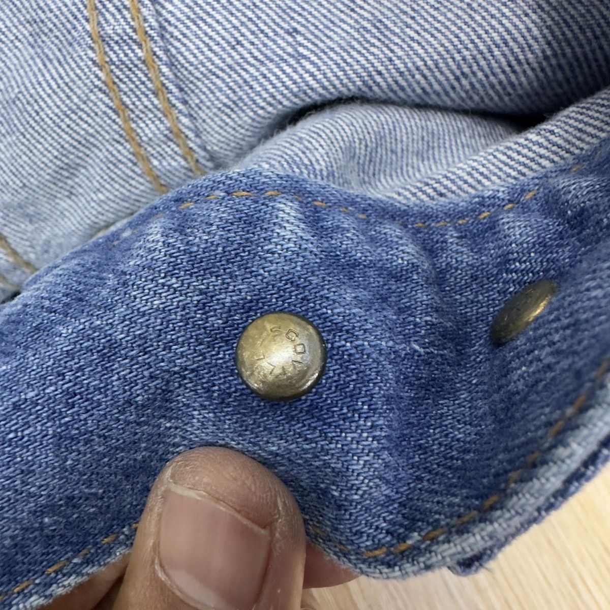 Big John Vintage 90s Bigjohn Denim Jacket JJ10 Size US XS / EU 42 / 0 - 10 Thumbnail