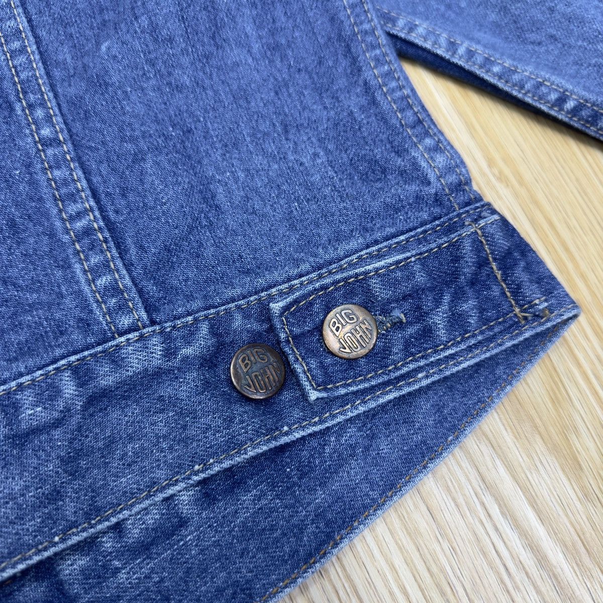 Big John Vintage 90s Bigjohn Denim Jacket JJ10 Size US XS / EU 42 / 0 - 8 Thumbnail