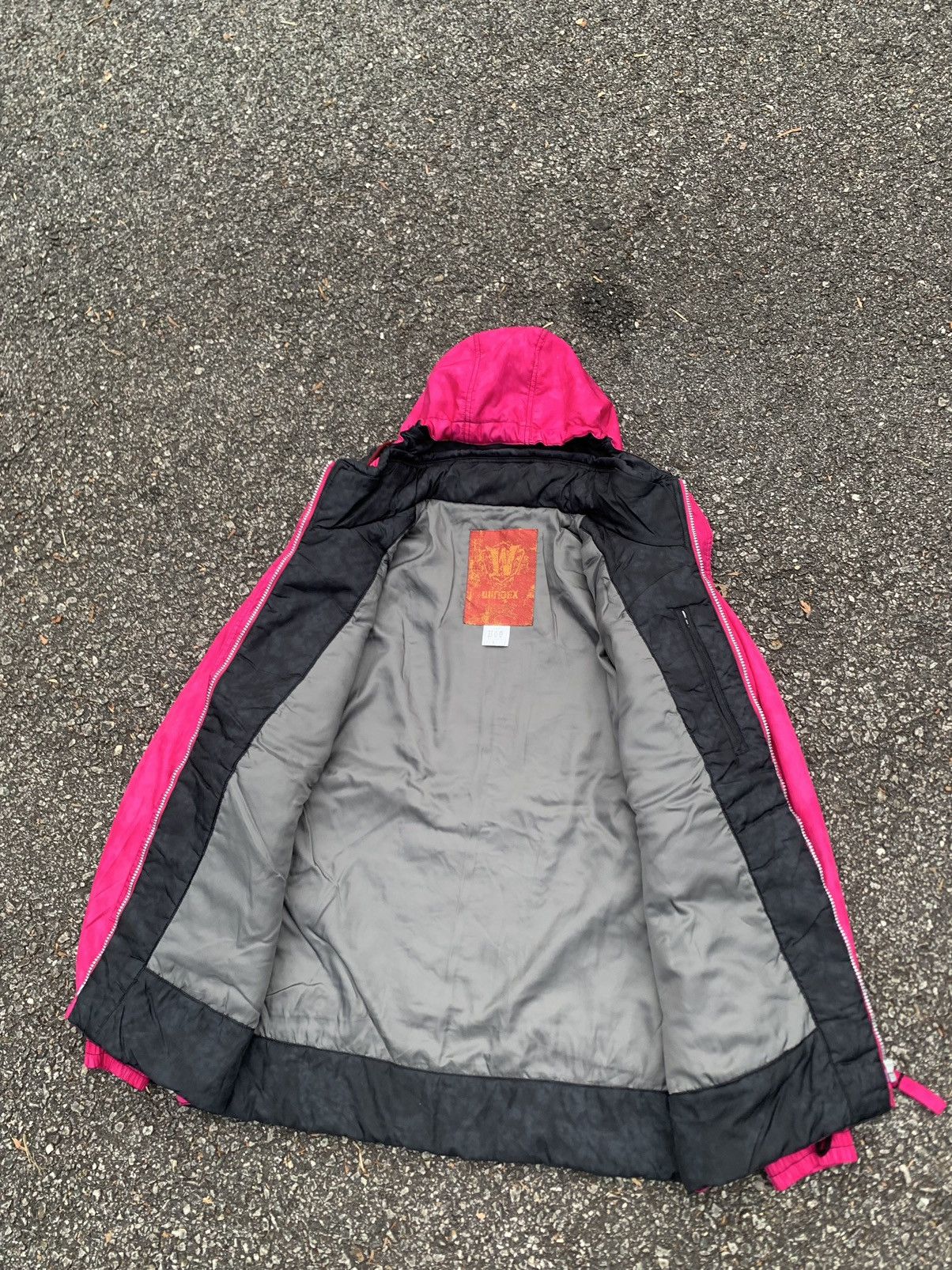 Japanese Brand ⛷️Vintage WINDEX Beautiful Plash Pink Ski Jacket Size US XL / EU 56 / 4 - 10 Thumbnail