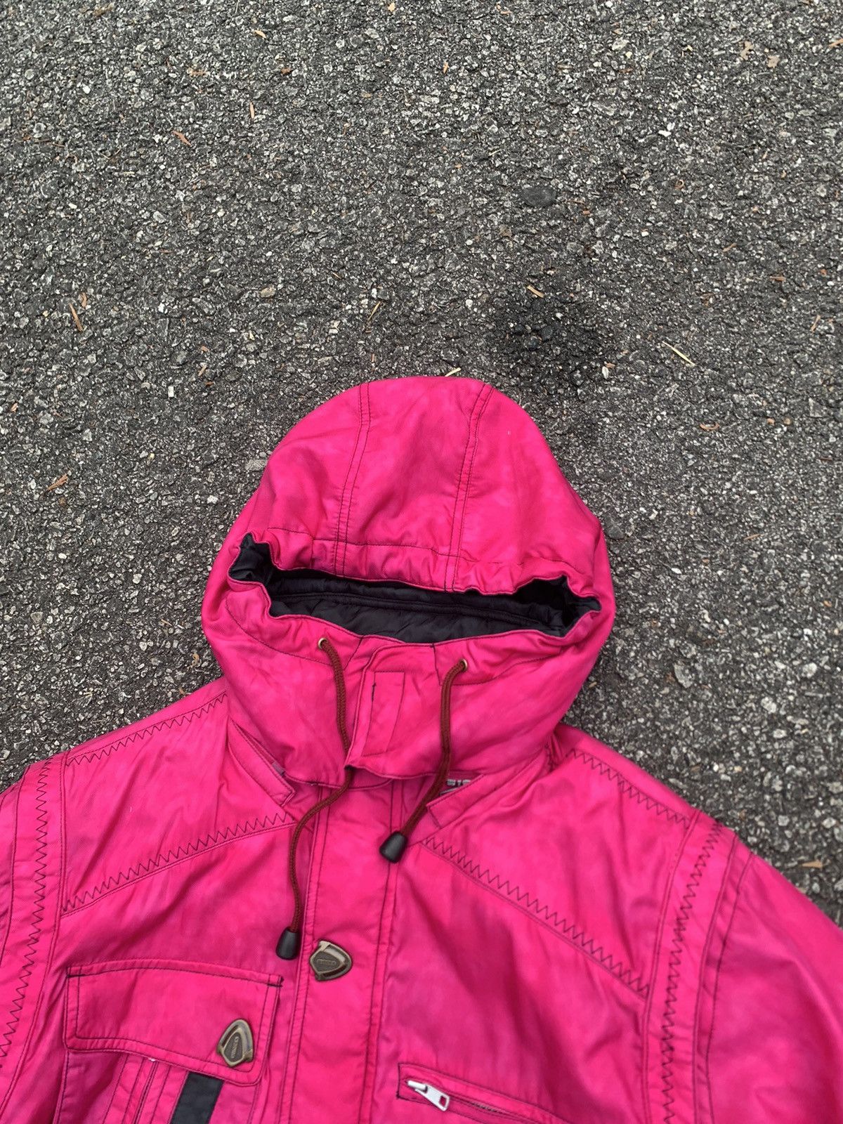 Japanese Brand ⛷️Vintage WINDEX Beautiful Plash Pink Ski Jacket Size US XL / EU 56 / 4 - 6 Thumbnail