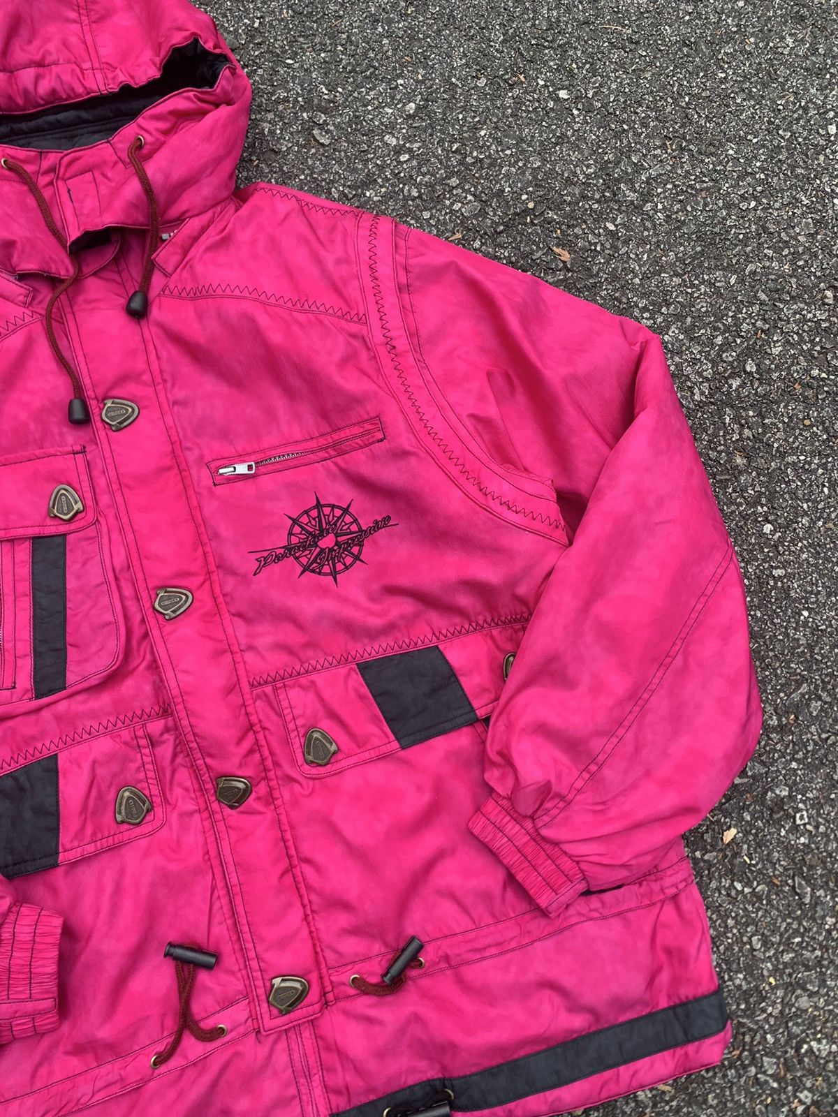 Japanese Brand ⛷️Vintage WINDEX Beautiful Plash Pink Ski Jacket Size US XL / EU 56 / 4 - 7 Thumbnail