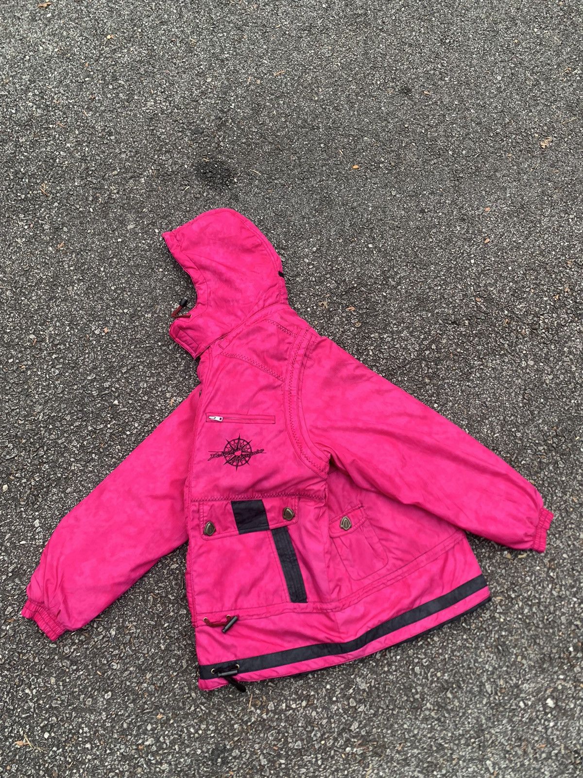 Japanese Brand ⛷️Vintage WINDEX Beautiful Plash Pink Ski Jacket Size US XL / EU 56 / 4 - 4 Thumbnail