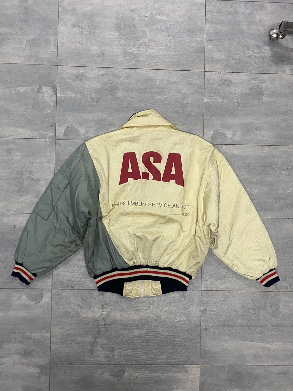 Japanese Brand × Vintage 🔥Vintage🔥 Asahi Shimbun By Takezo 