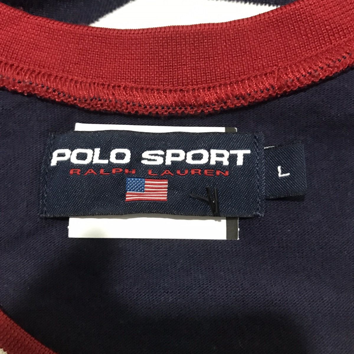 Polo Ralph Lauren × Vintage POLO SPORT USRL No.5 Tank Tops TEE Size US L / EU 52-54 / 3 - 8 Thumbnail