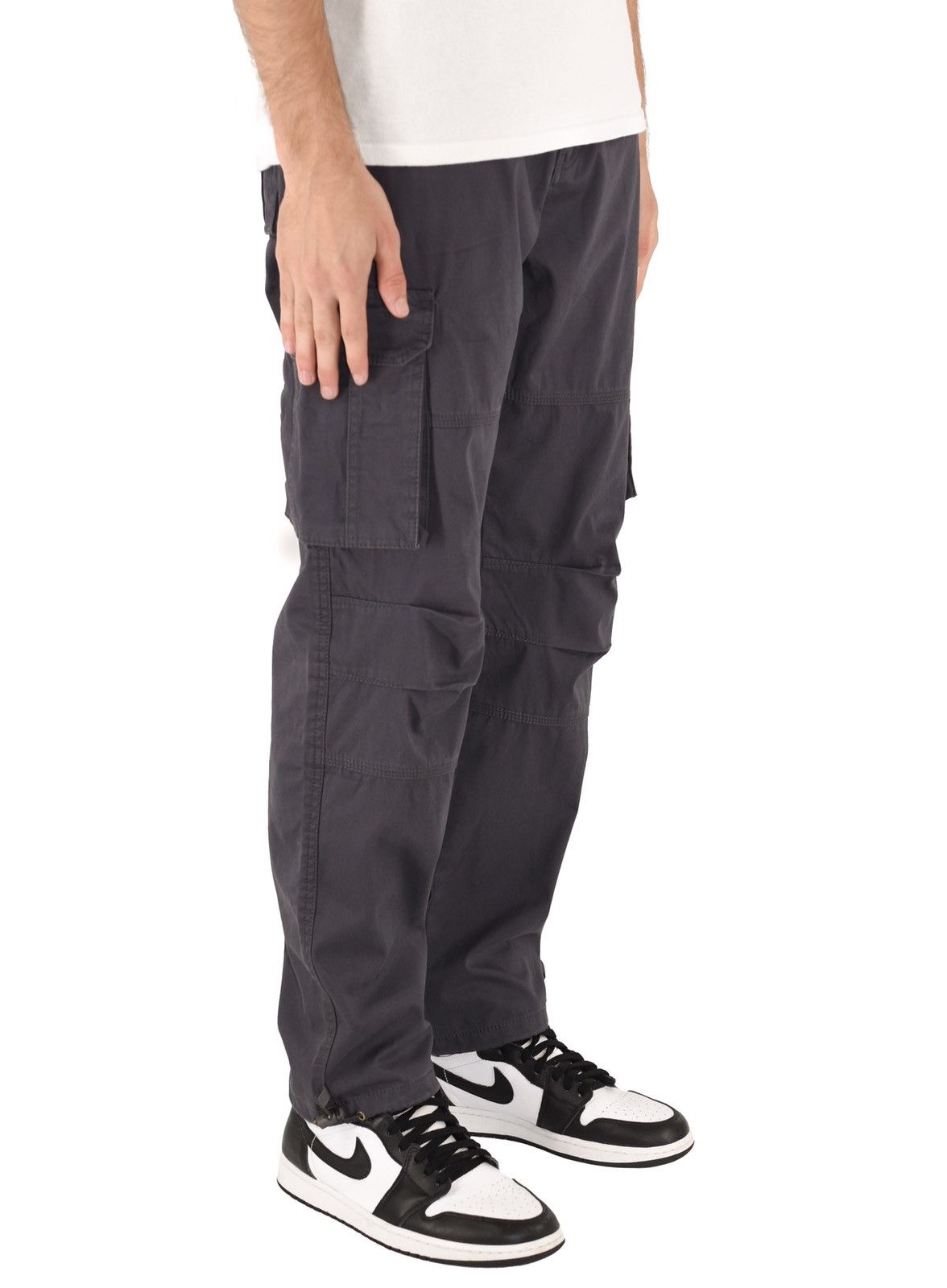 Japanese Brand Vintage Cargo Pants Grey Size US 32 / EU 48 - 1 Thumbnail