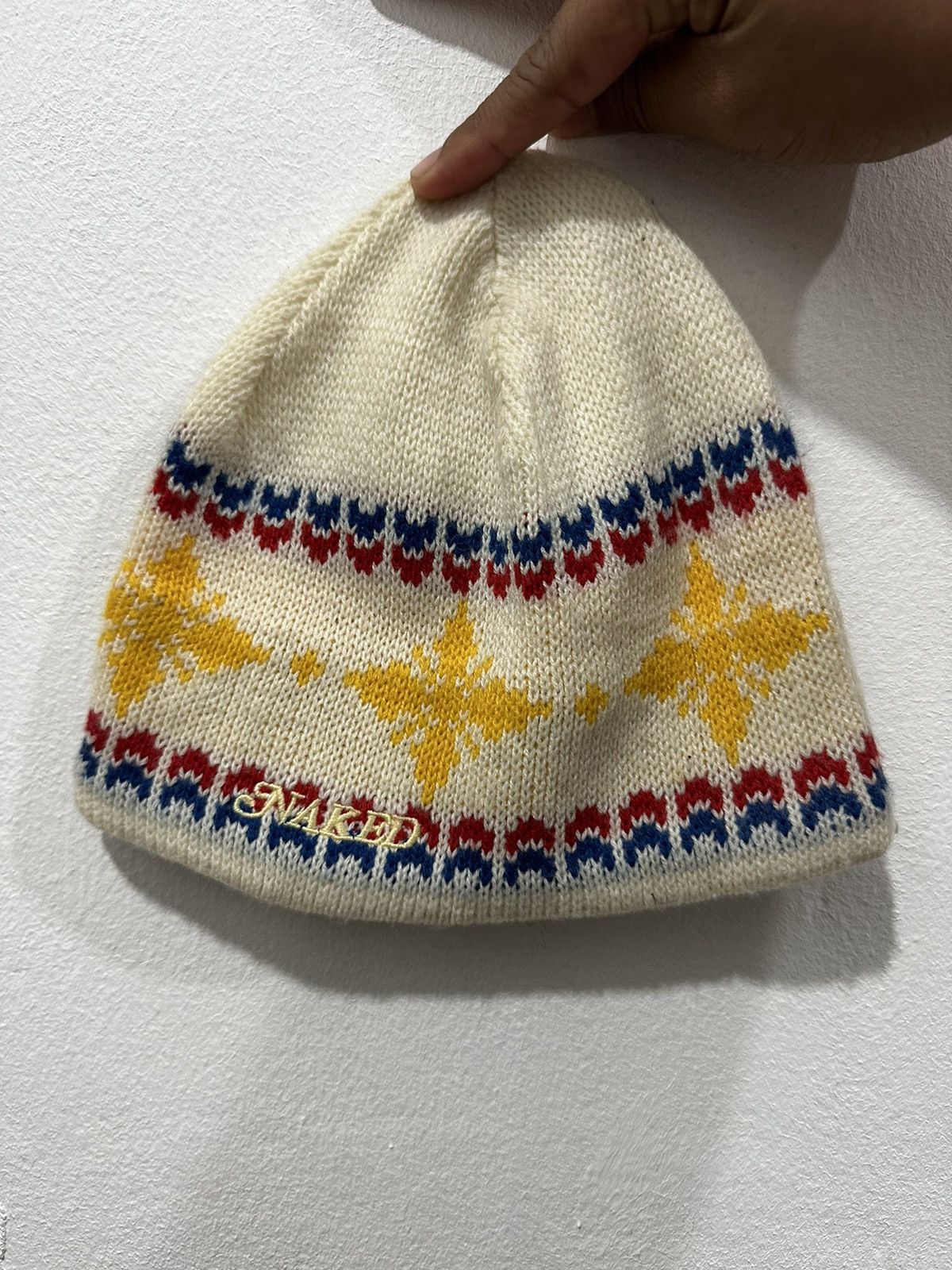 Japanese Brand VTG NAKED Brand Beanie Size ONE SIZE - 1 Thumbnail