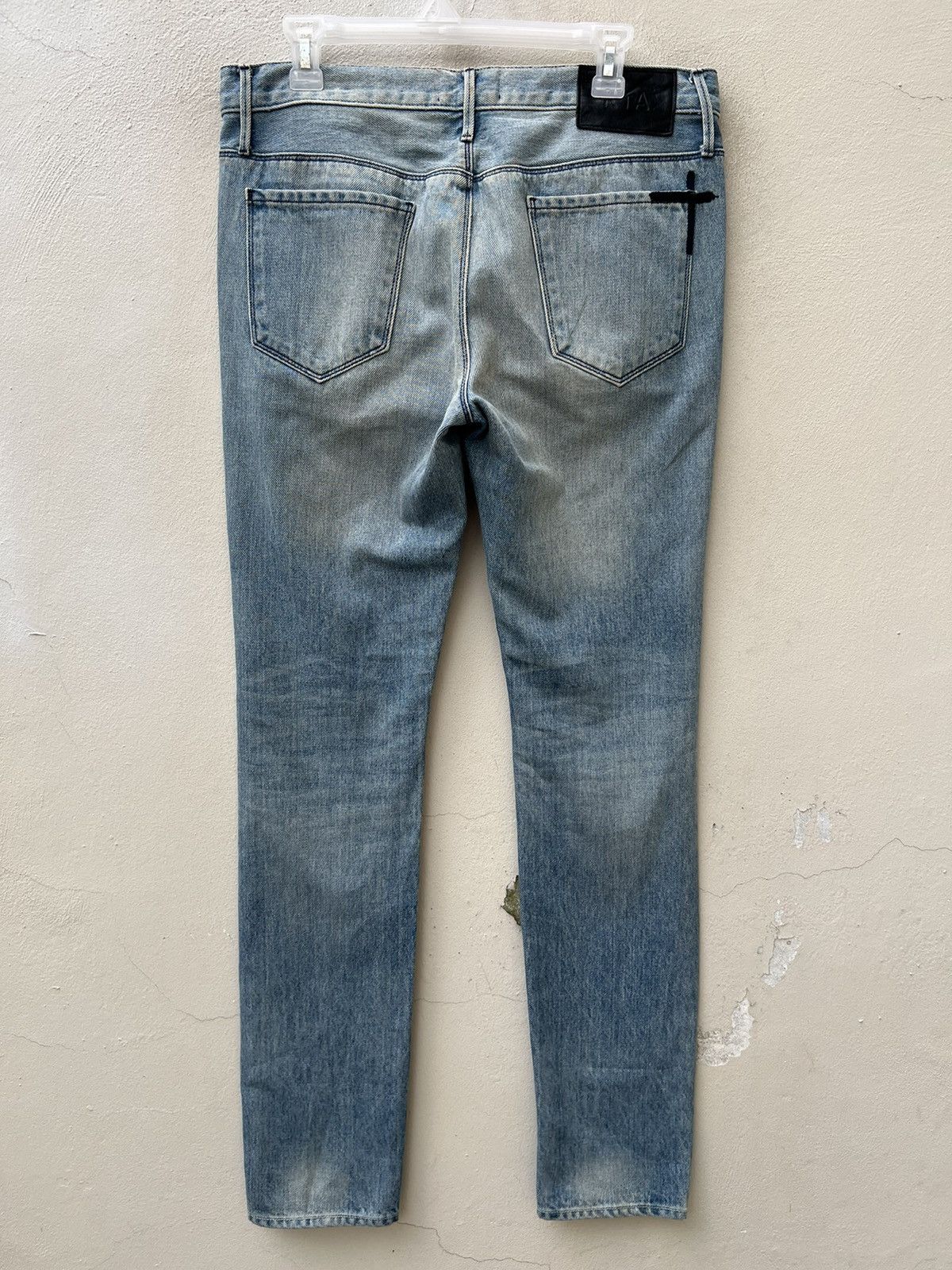 Rta RtA Made in Los Angeles Light Blue Denim Jeans Size US 30 / EU 46 - 15 Thumbnail