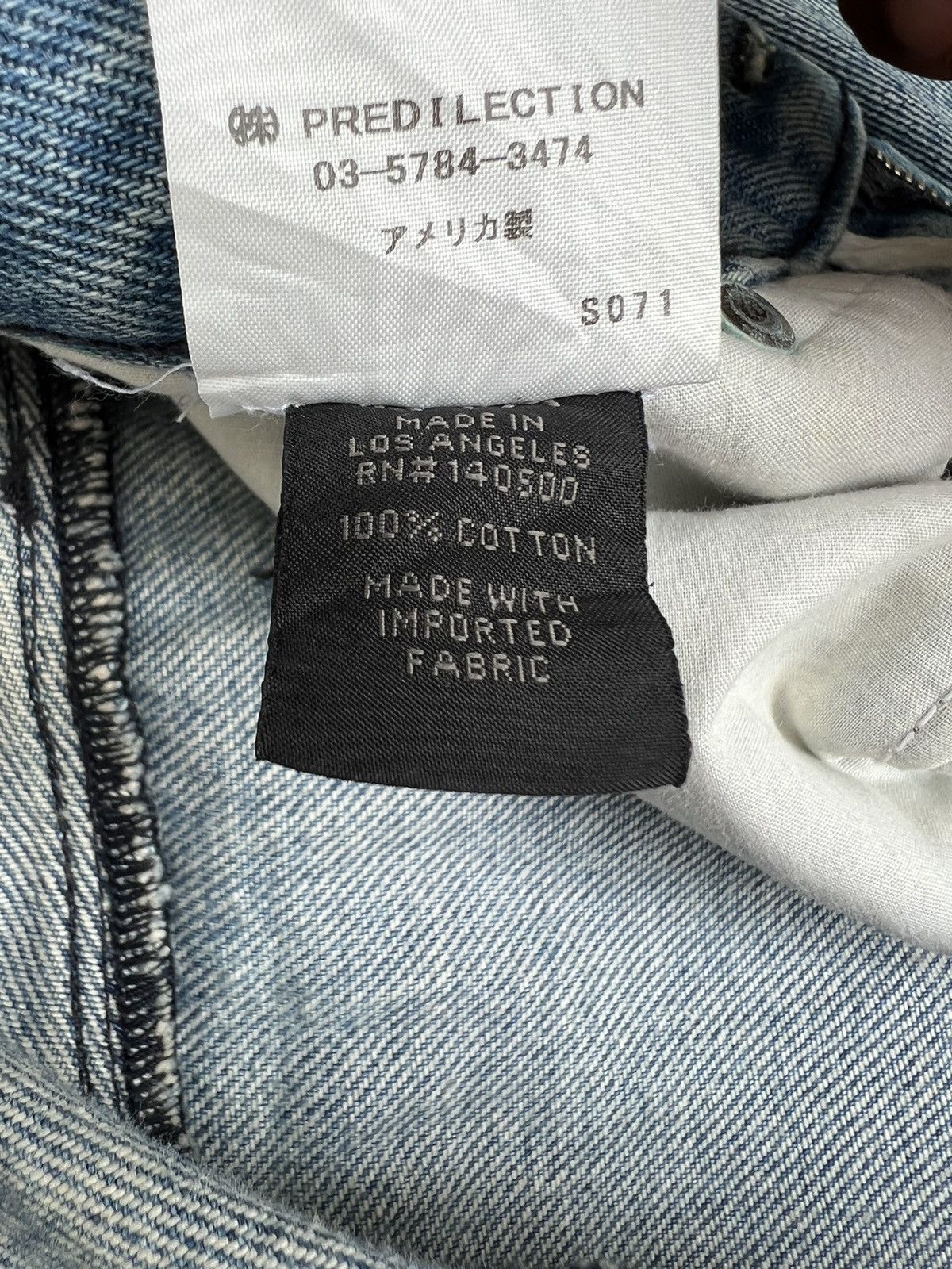 Rta RtA Made in Los Angeles Light Blue Denim Jeans Size US 30 / EU 46 - 24 Thumbnail