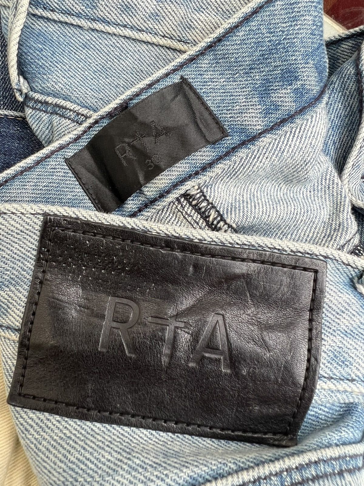 Rta RtA Made in Los Angeles Light Blue Denim Jeans Size US 30 / EU 46 - 23 Thumbnail