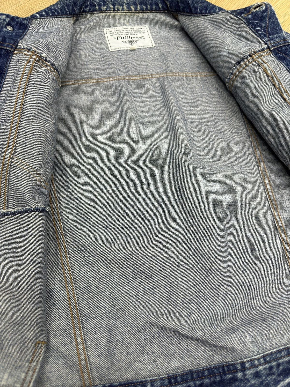 Vintage Vintage 80s FULLHEART ACIDWASH DENIM JACKET GR42 Size US M / EU 48-50 / 2 - 8 Thumbnail