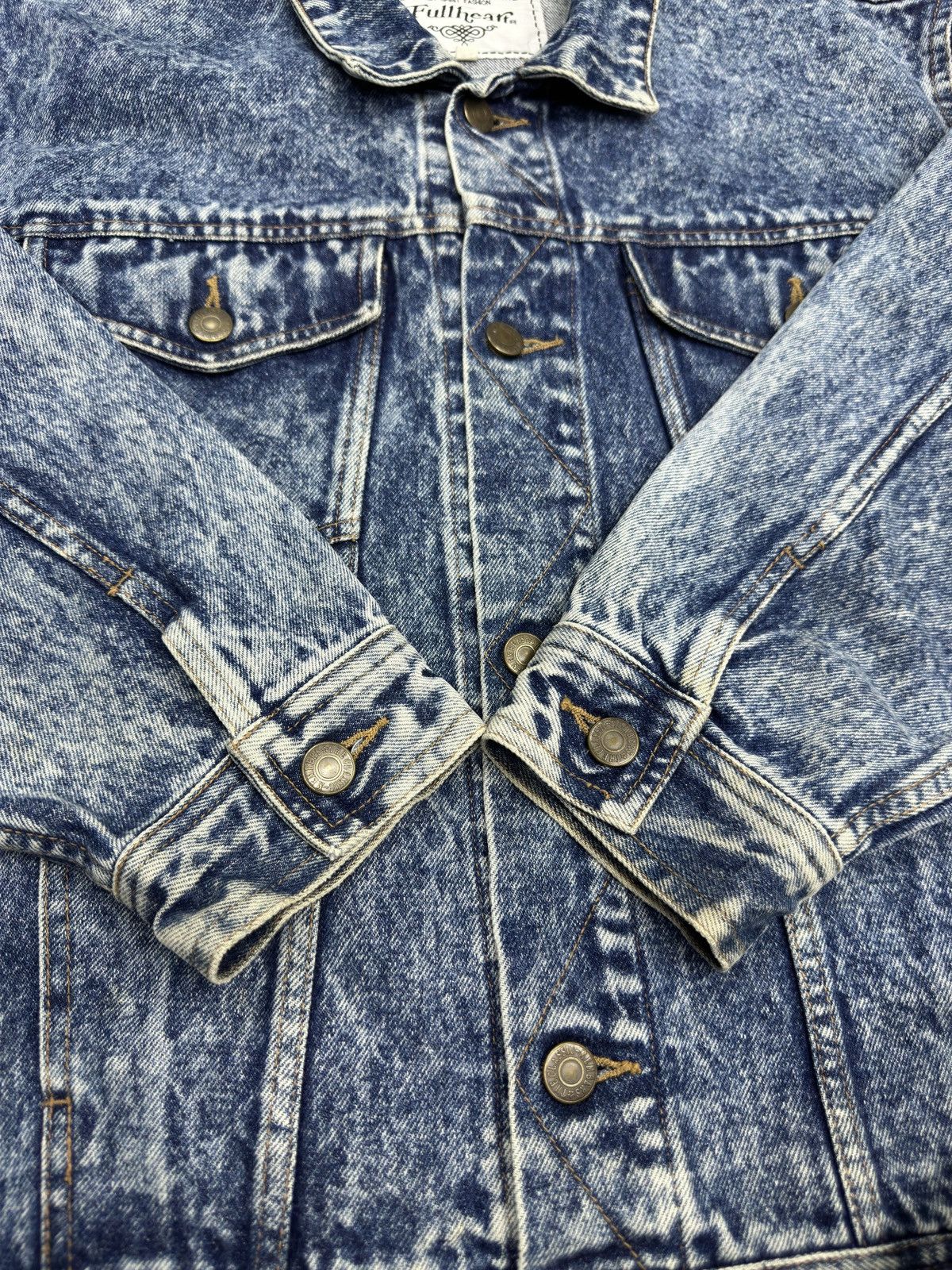 Vintage Vintage 80s FULLHEART ACIDWASH DENIM JACKET GR42 Size US M / EU 48-50 / 2 - 6 Thumbnail