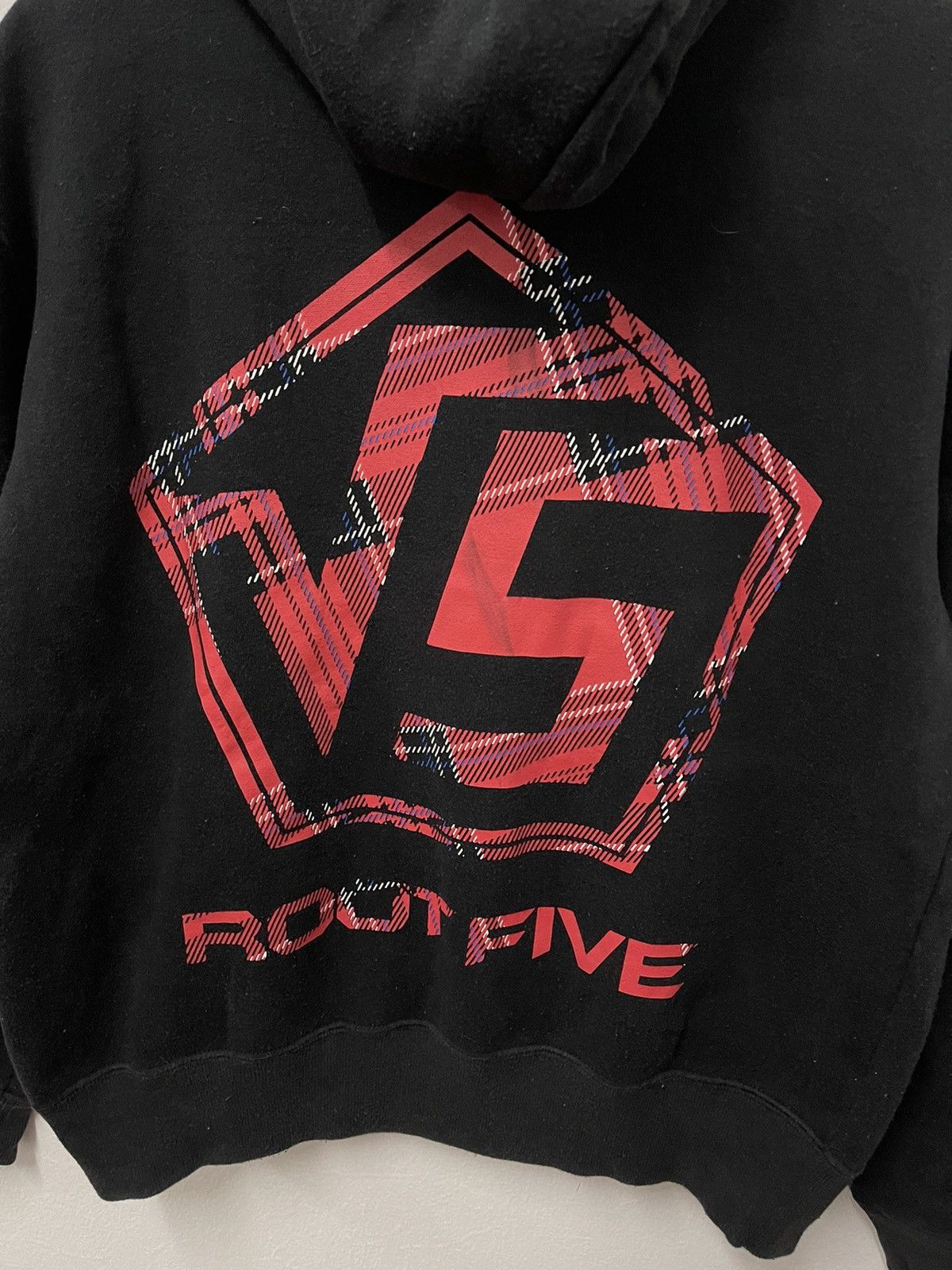 Japanese Brand × Vintage Vintage Roof Five Big Logo Graphic Art Hoodie Size US M / EU 48-50 / 2 - 2 Thumbnail