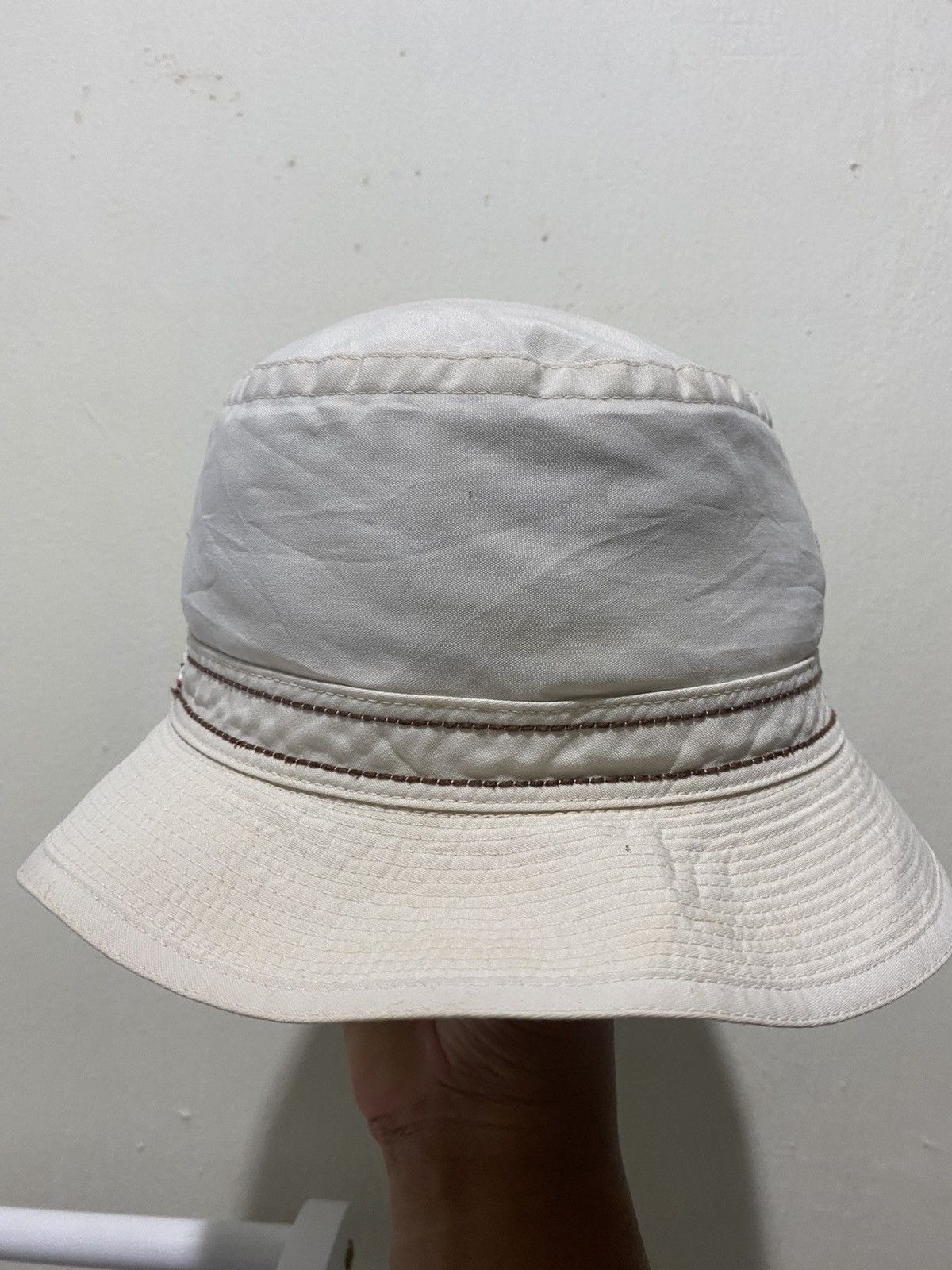 Lacoste × Vintage VTG Lacoste Bucket Hat Size ONE SIZE - 3 Thumbnail
