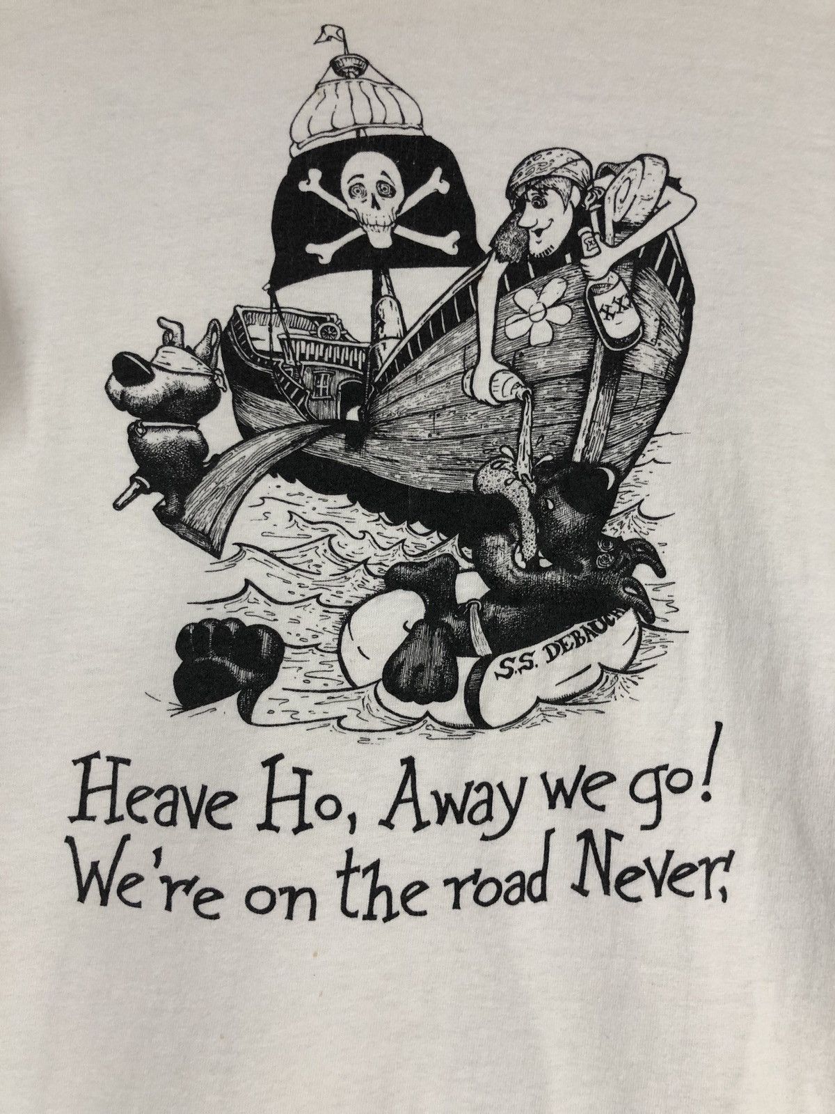 Fruit Of The Loom × Vintage Vintage New College P.C.P HALLOWEEN 1995 Size US L / EU 52-54 / 3 - 3 Thumbnail