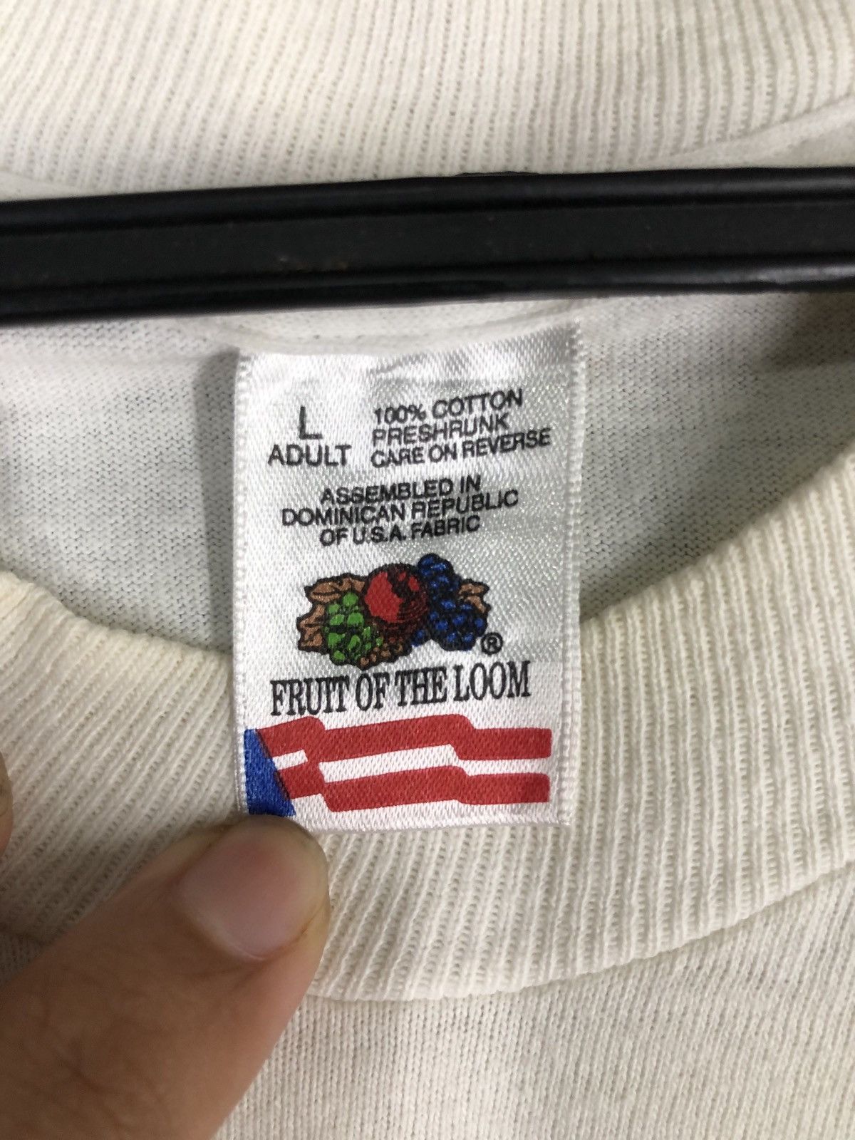 Fruit Of The Loom × Vintage Vintage New College P.C.P HALLOWEEN 1995 Size US L / EU 52-54 / 3 - 7 Thumbnail