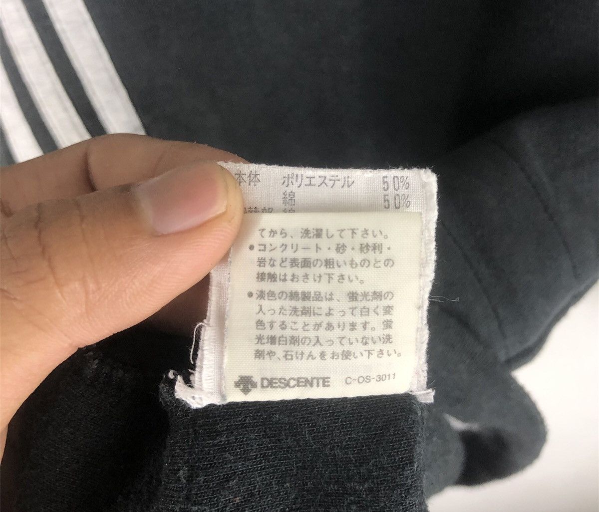 Adidas × Vintage Vintage 90s Adidas Big Logo Sweatshirt Size US L / EU 52-54 / 3 - 8 Thumbnail