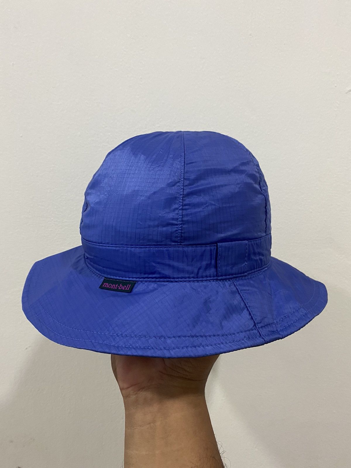 image of Vintage Montbell X Goretex Bucket Hat in Blue, Men's