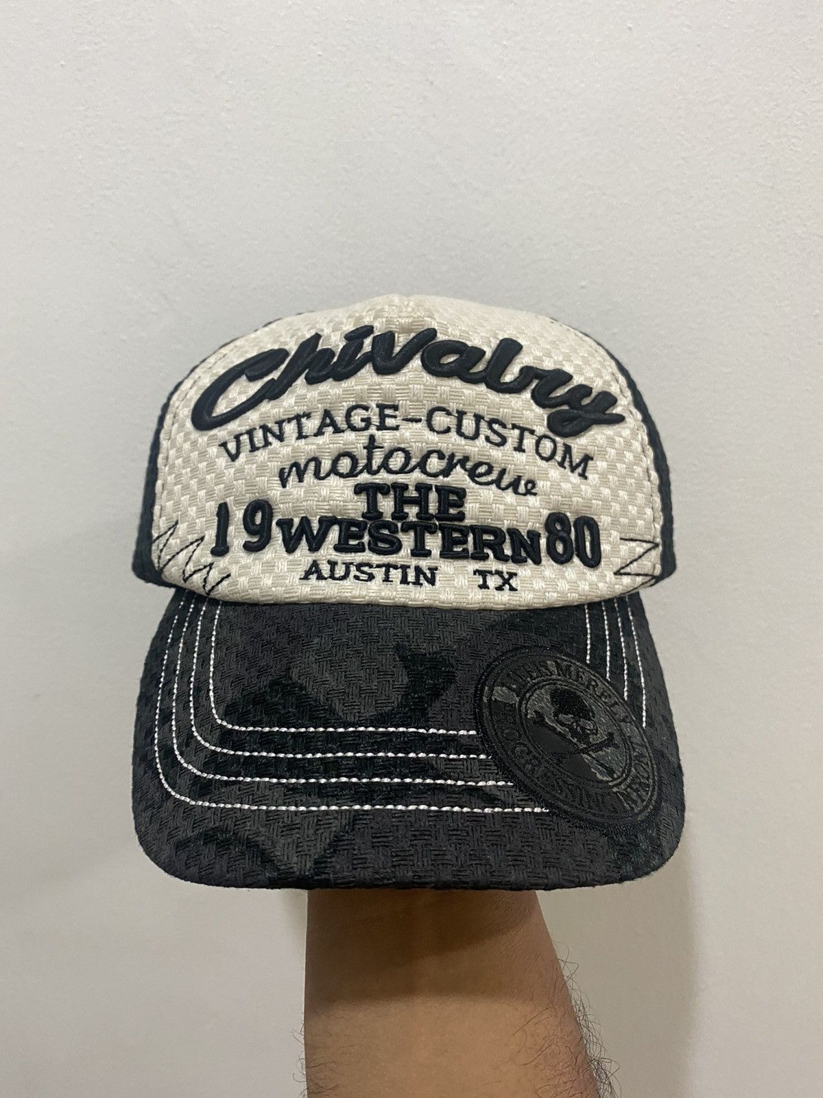 Japanese Brand 🔥Vintage🔥 Chivalry Costum Motorcrew Hat Size ONE SIZE - 2 Thumbnail