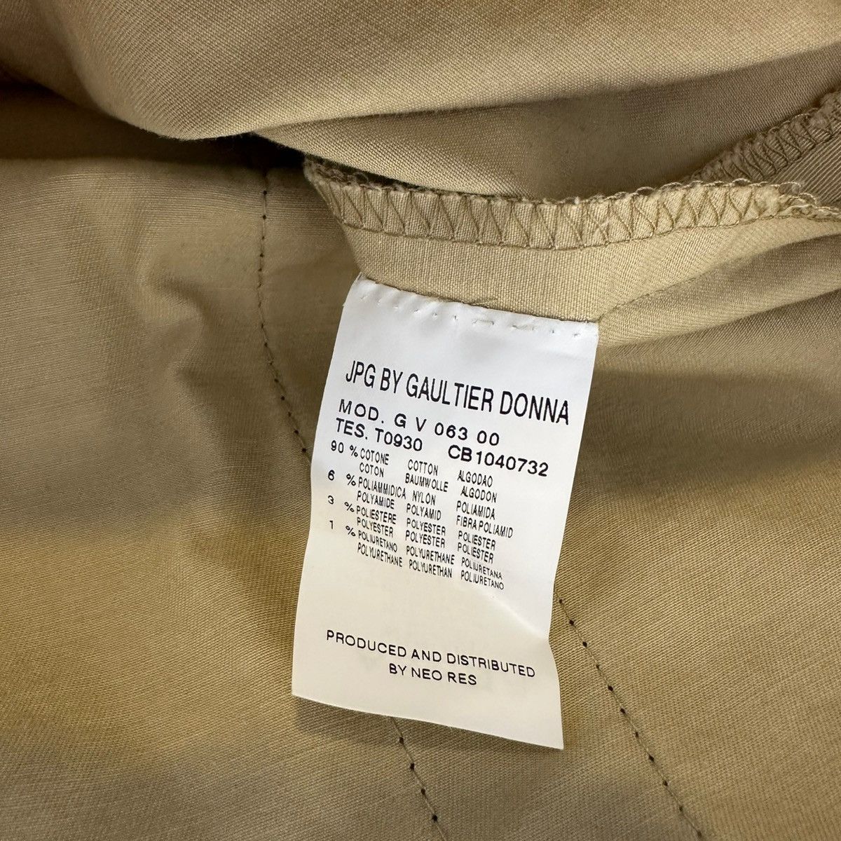 Jean Paul Gaultier A/W 2003 Bondage Parachute Dress (AW03, FW03, Cargo Shirt) Size M / US 6-8 / IT 42-44 - 4 Thumbnail