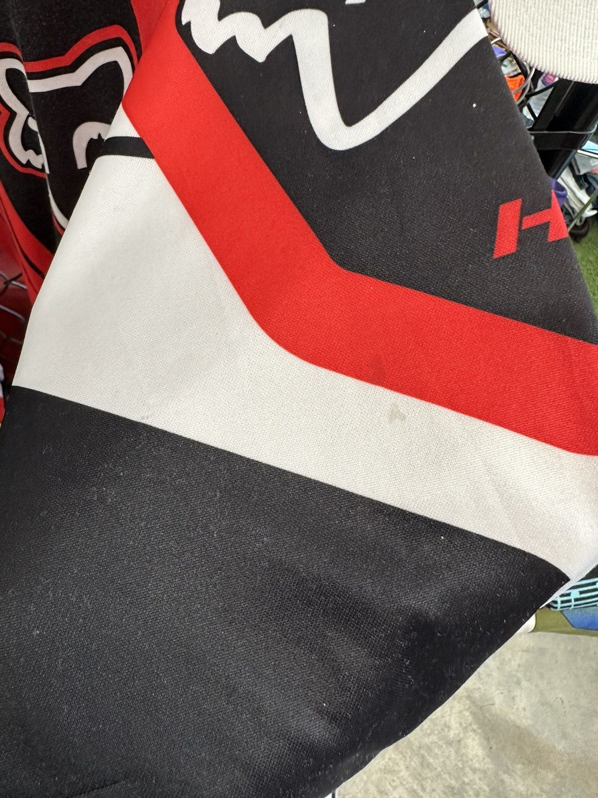 Fox Racing × Vintage Vintage Y2K Fox Racing Motocross Dri-Fit Jersey Size L Size US L / EU 52-54 / 3 - 9 Thumbnail