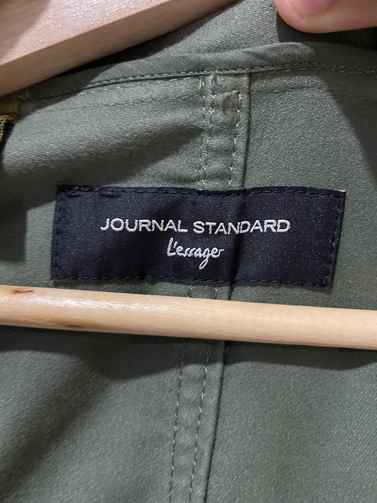 Journal Standard × Schott VINTAGE JOURNAL STANDARD ARMY GREEN DRAWSTRING PARKA JACKET Size US S / EU 44-46 / 1 - 9 Thumbnail