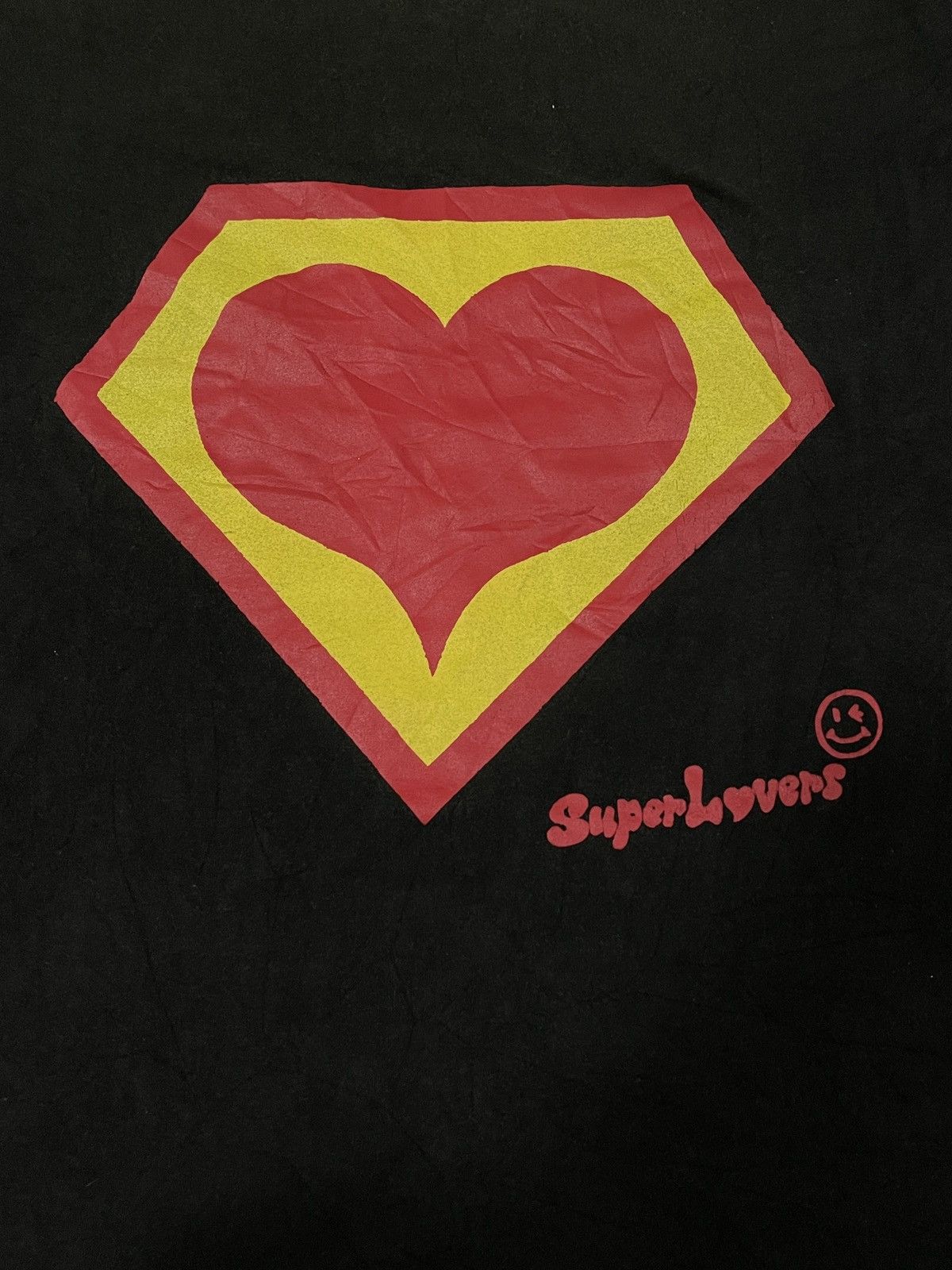 Japanese Brand × Vintage Vintage Sun Faded Super Lovers Big Logo Ringer Tee Size S / US 4 / IT 40 - 3 Thumbnail