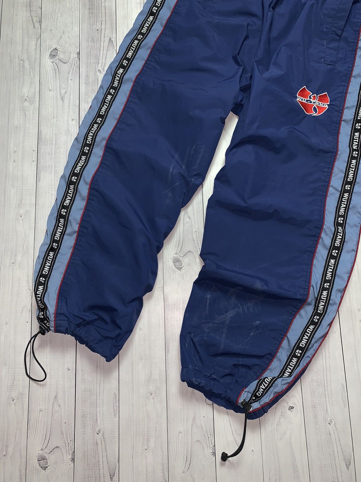 Vintage × Wu-Tang Clan Vintage Wu-Tang track suit drill pants Y2K jacket big logo Size US L / EU 52-54 / 3 - 5 Thumbnail