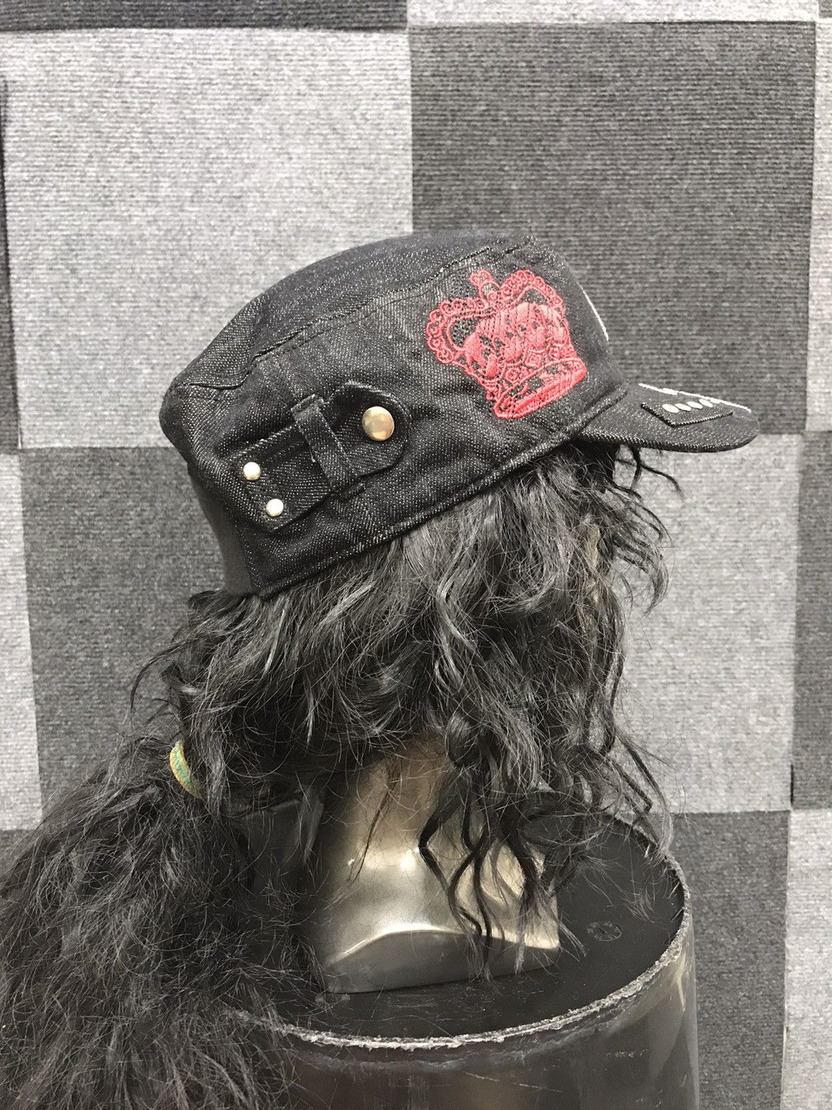 Seditionaries La pargay Embroidery Patchwork Pounter Cap Size ONE SIZE - 5 Thumbnail