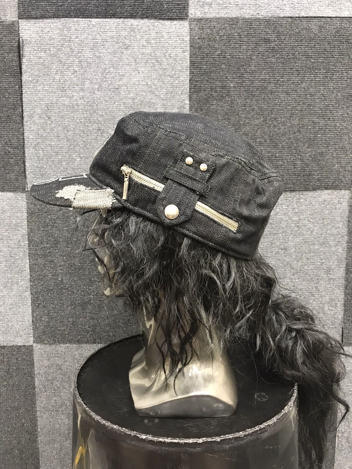 Seditionaries La pargay Embroidery Patchwork Pounter Cap Size ONE SIZE - 3 Thumbnail