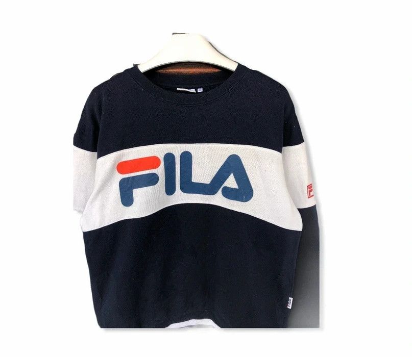 Vintage Vintage Fila Big Logo Sweatshirt | Grailed