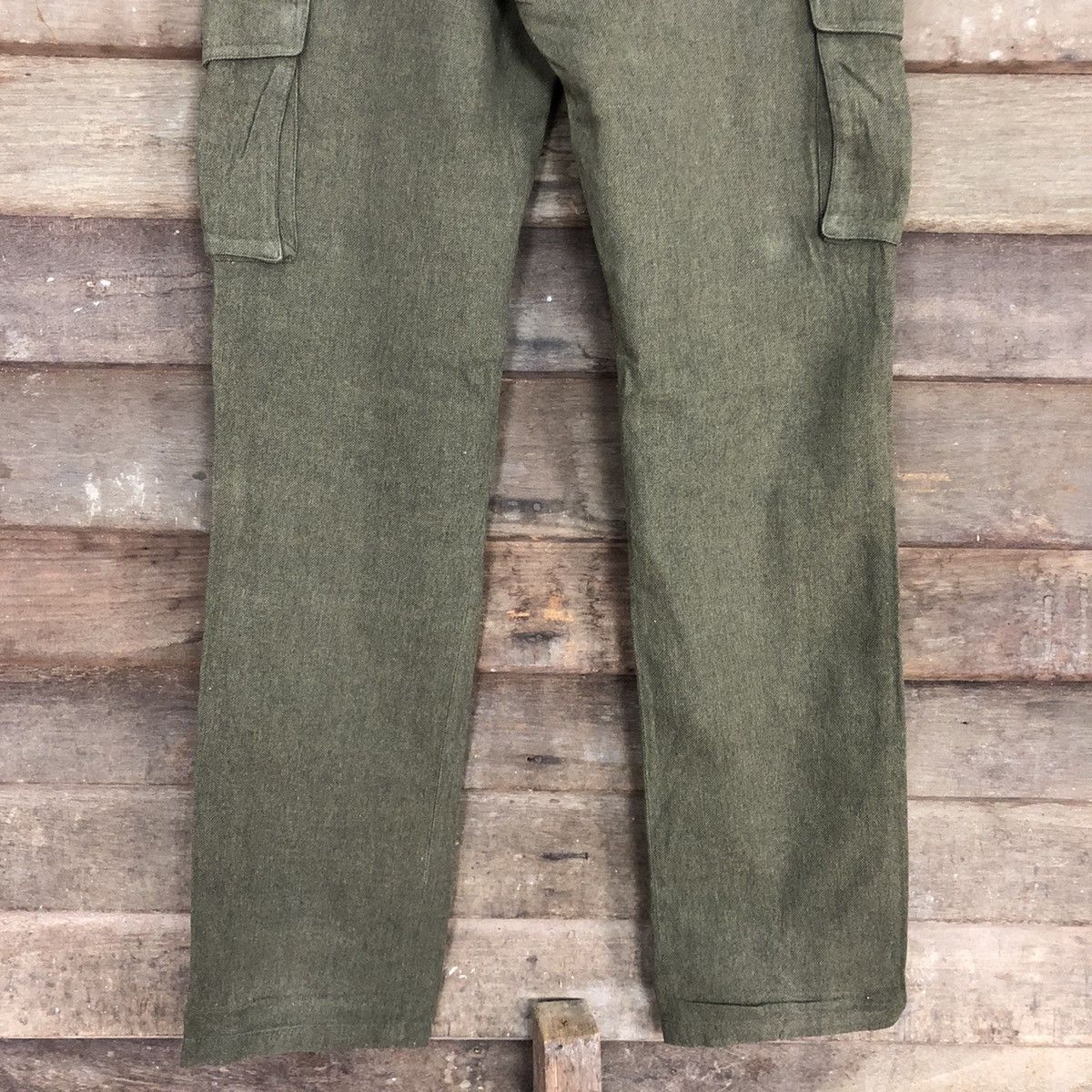 Japanese Brand Vital Green Multipocket Tactical Cargo Pants #3419 Size US 30 / EU 46 - 10 Thumbnail