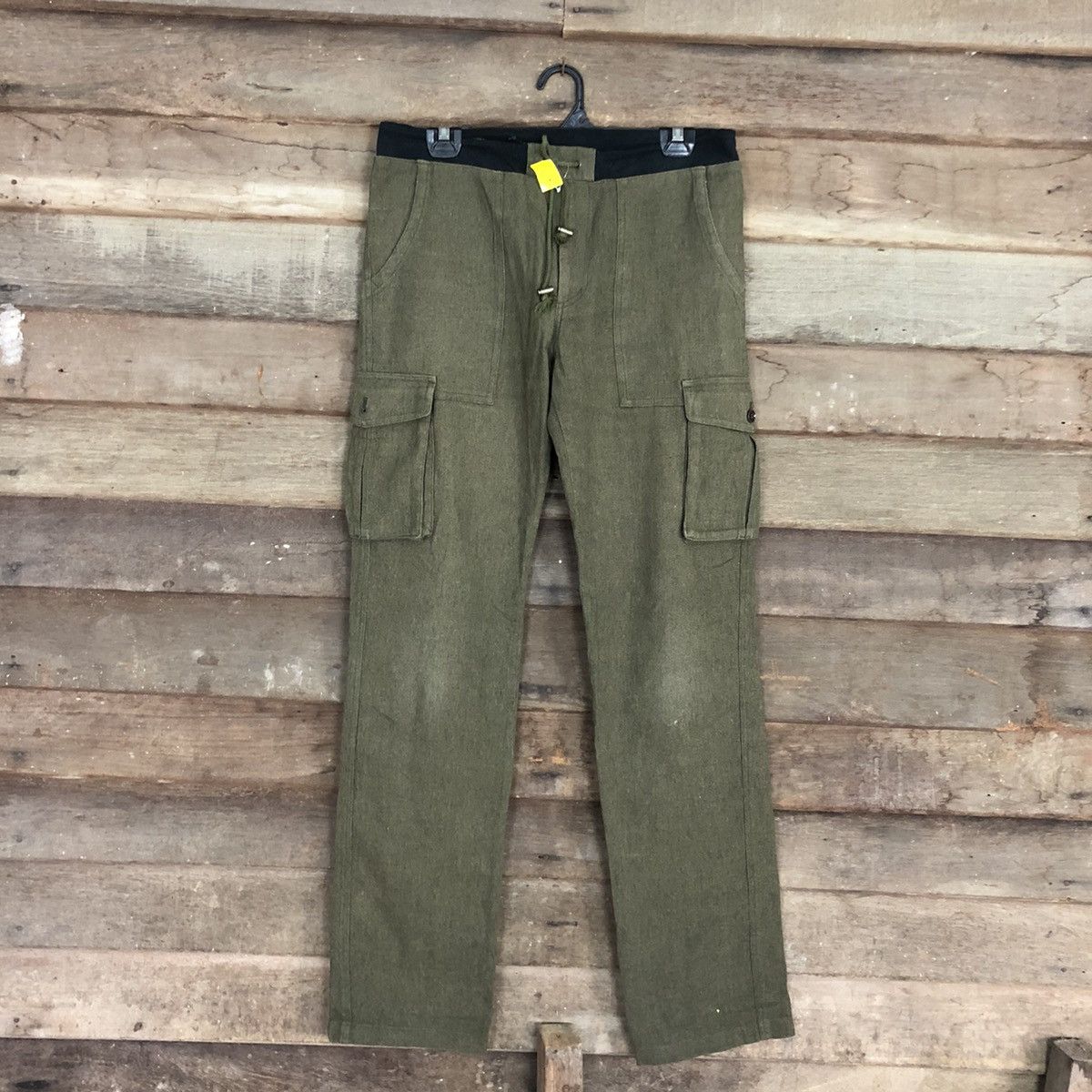 Japanese Brand Vital Green Multipocket Tactical Cargo Pants #3419 Size US 30 / EU 46 - 1 Thumbnail
