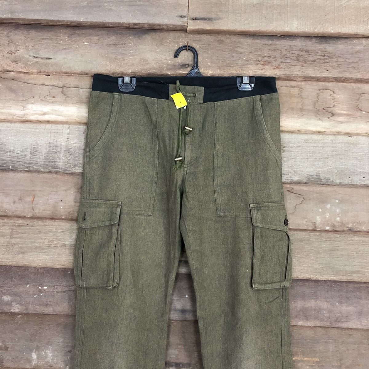 Japanese Brand Vital Green Multipocket Tactical Cargo Pants #3419 Size US 30 / EU 46 - 2 Thumbnail