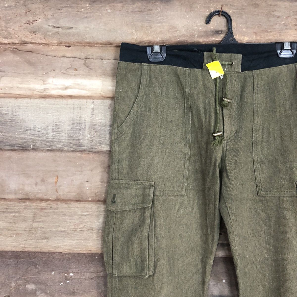 Japanese Brand Vital Green Multipocket Tactical Cargo Pants #3419 Size US 30 / EU 46 - 6 Thumbnail