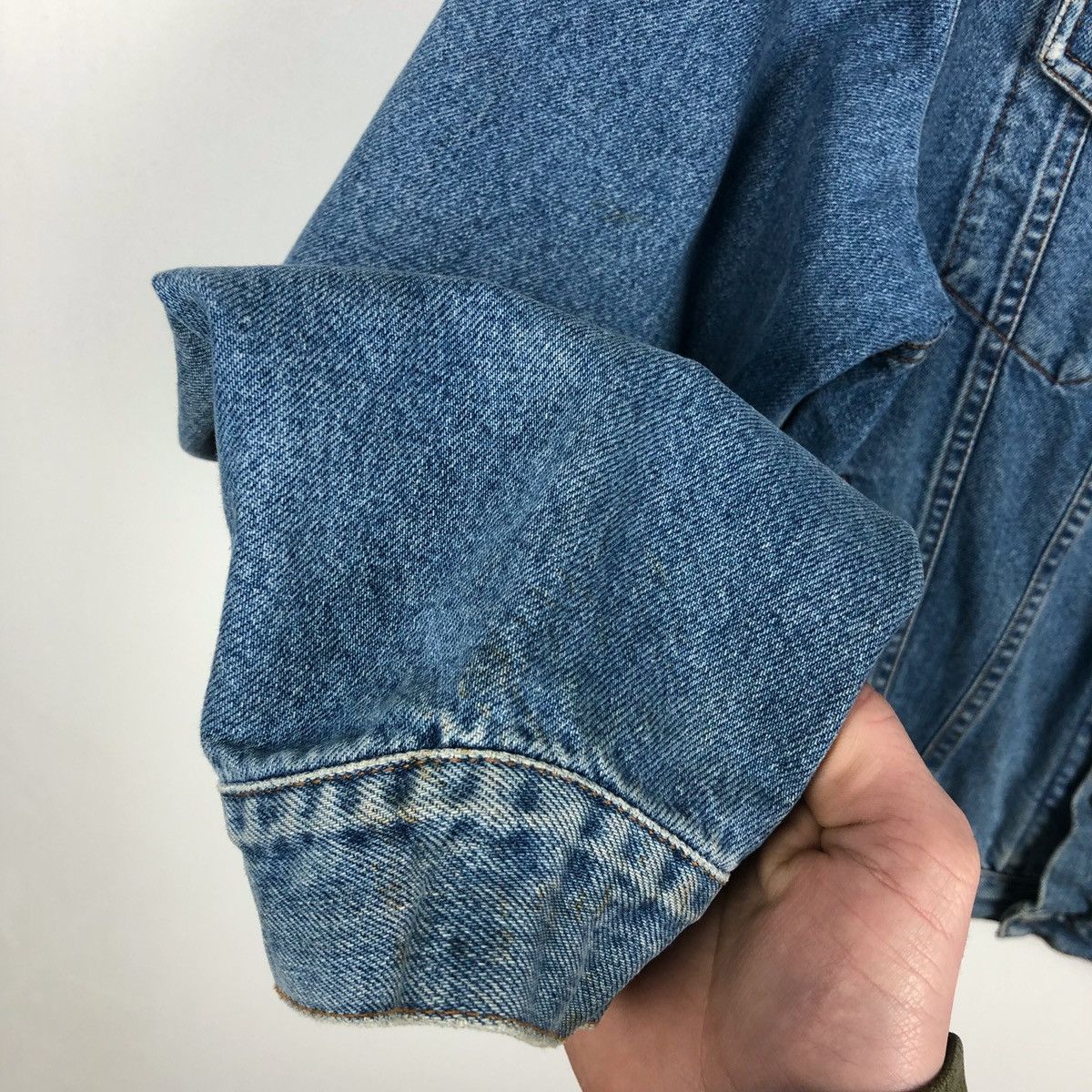 Diesel × Vintage Vintage Diesel Industry denim division jacket mens L Size US L / EU 52-54 / 3 - 4 Thumbnail