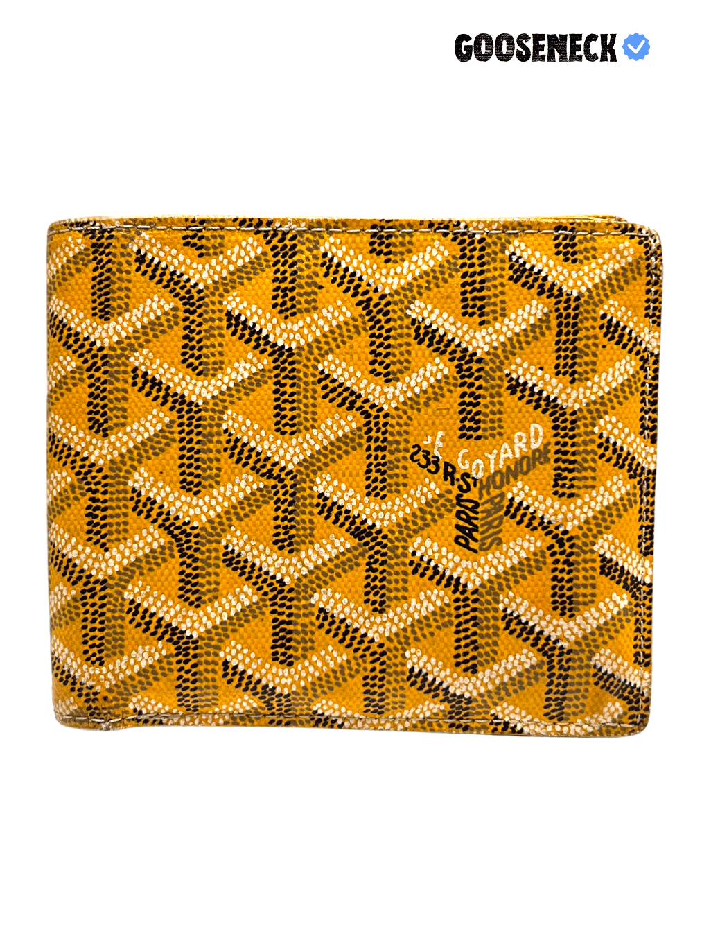 image of Goyard Yellow St. Florentine Wallet, Men's