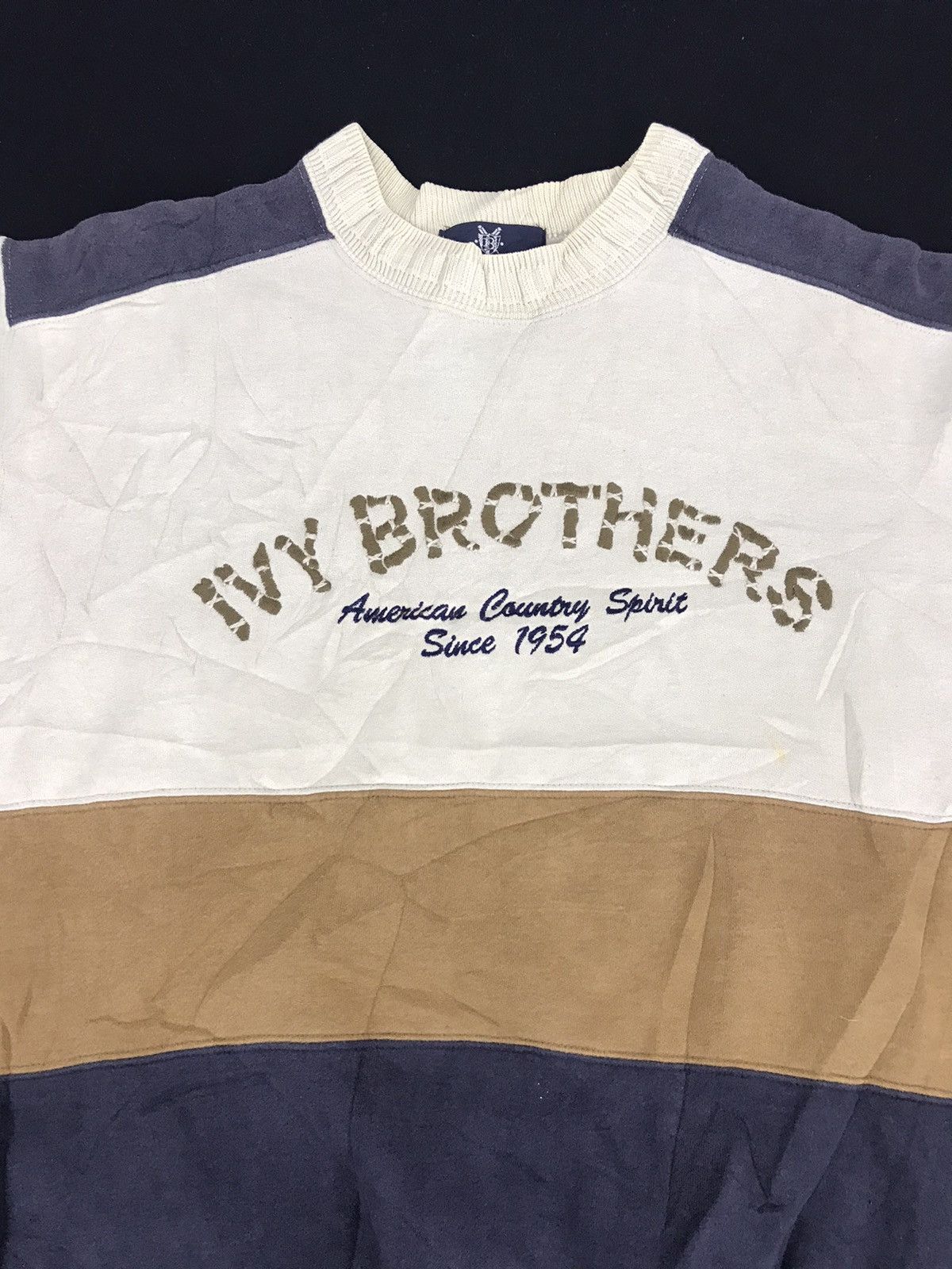 Vintage Vintage Ivy Brothers America Sweatshirt Spell Out Big Logo Size US M / EU 48-50 / 2 - 2 Thumbnail
