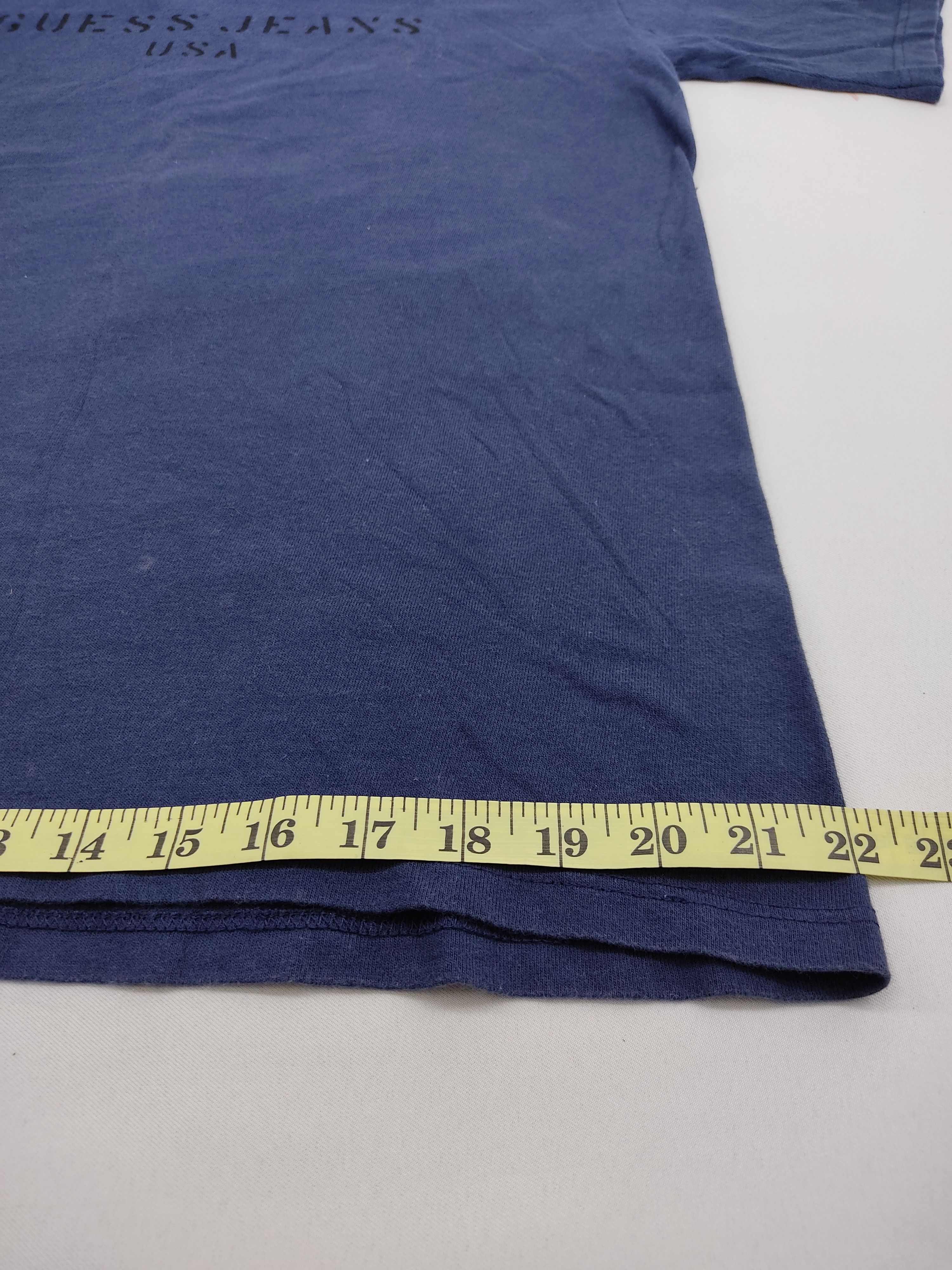 Guess Guess Jeans USA Navy Blue T-shirt Big Logo Size US M / EU 48-50 / 2 - 8 Thumbnail
