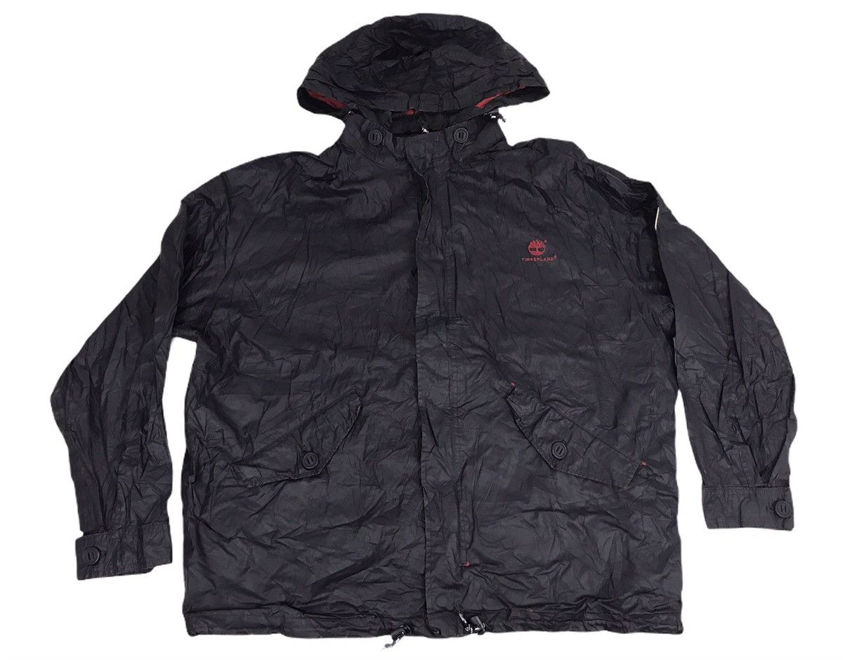 Timberland Timberland Sport Series Windbreaker Hoodies Baggy Jacket Size US L / EU 52-54 / 3 - 1 Thumbnail