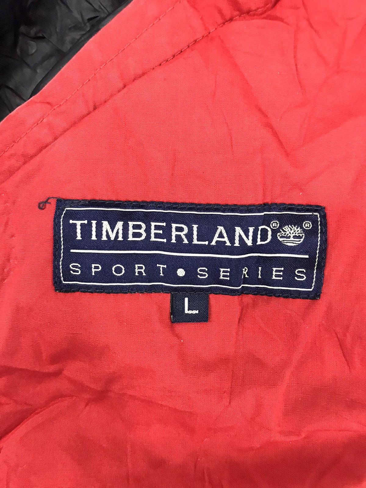 Timberland Timberland Sport Series Windbreaker Hoodies Baggy Jacket Size US L / EU 52-54 / 3 - 3 Thumbnail
