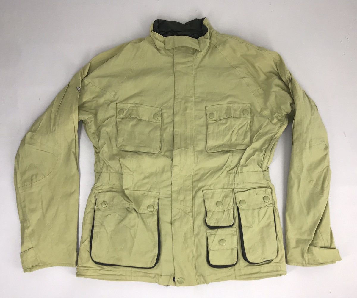 image of Bomber Jacket x Burton Vintage Burton Snowboard Tactical Jacket Workwear Hiking, Men's (Size Medium