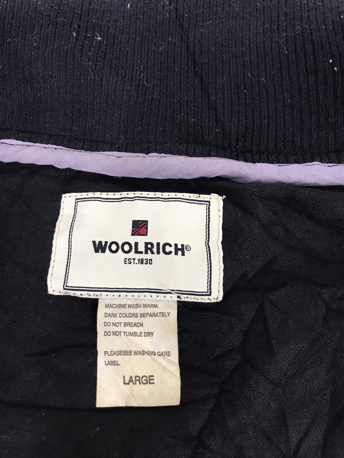 Vintage Woolrich Jacket Padded Wool Winter Wear Double Pocket Size US M / EU 48-50 / 2 - 4 Thumbnail