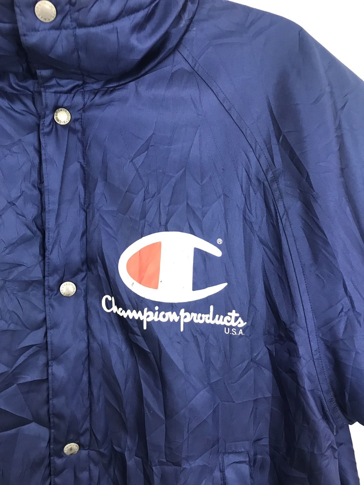 Champion Vintage 90s Champions Sherpa Parka Padded Jacket Coach Size US XL / EU 56 / 4 - 4 Thumbnail
