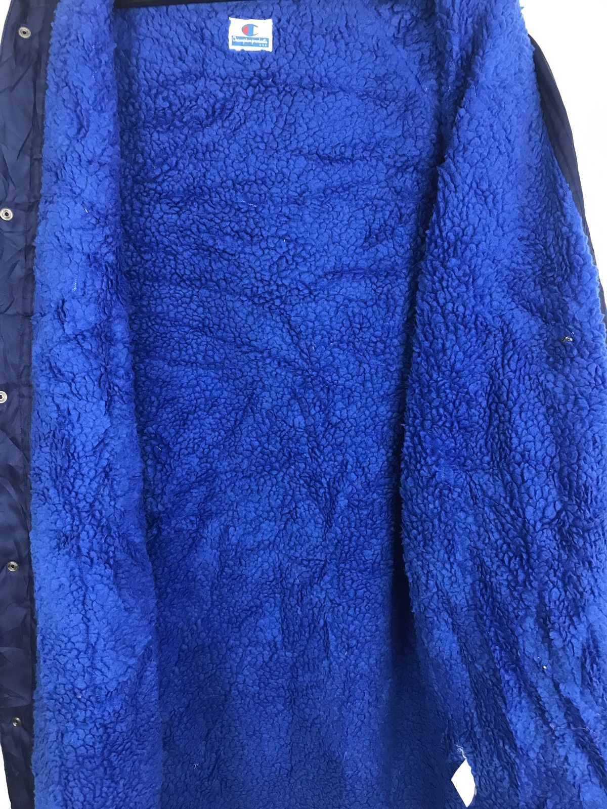 Champion Vintage 90s Champions Sherpa Parka Padded Jacket Coach Size US XL / EU 56 / 4 - 8 Thumbnail