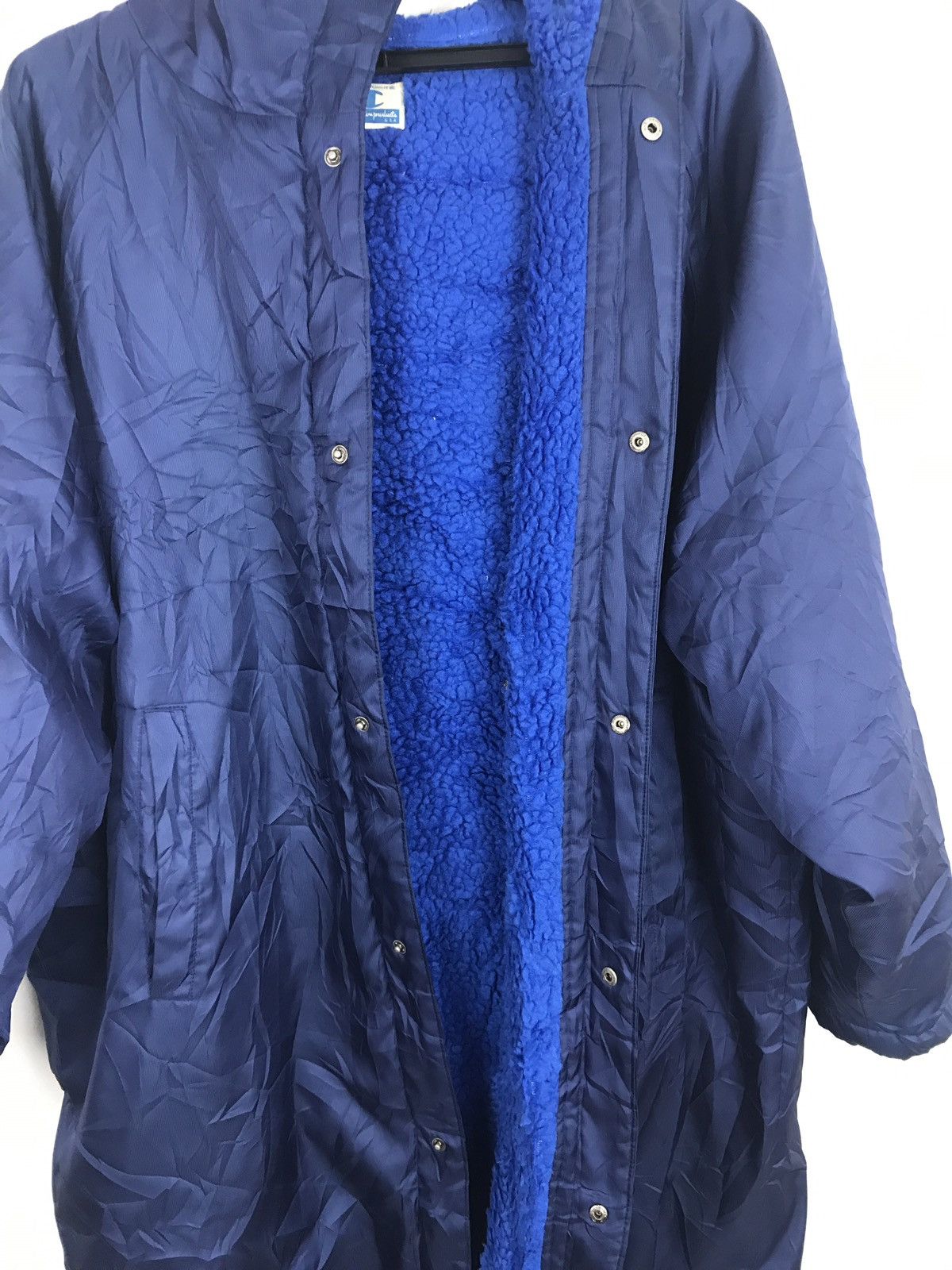 Champion Vintage 90s Champions Sherpa Parka Padded Jacket Coach Size US XL / EU 56 / 4 - 10 Thumbnail