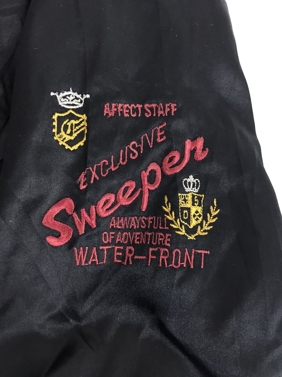 Vintage Intruders Impulse Sweeper Bomber Jacket Down Military Size US L / EU 52-54 / 3 - 4 Thumbnail