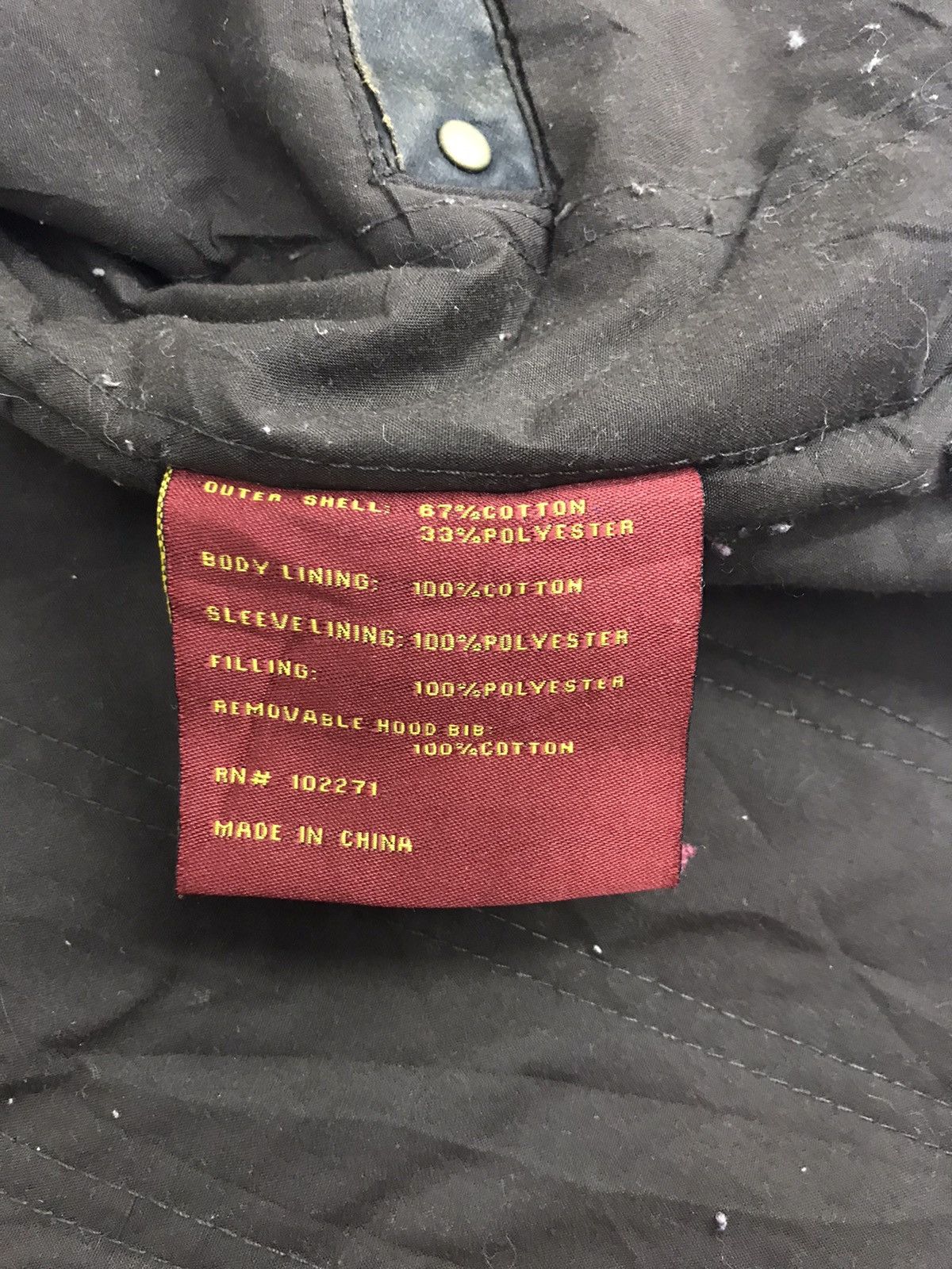 Hard Rock Cafe Vintage Hard Rock Cafe London Wax Cloth Jacket Winter Wear Size US M / EU 48-50 / 2 - 6 Thumbnail
