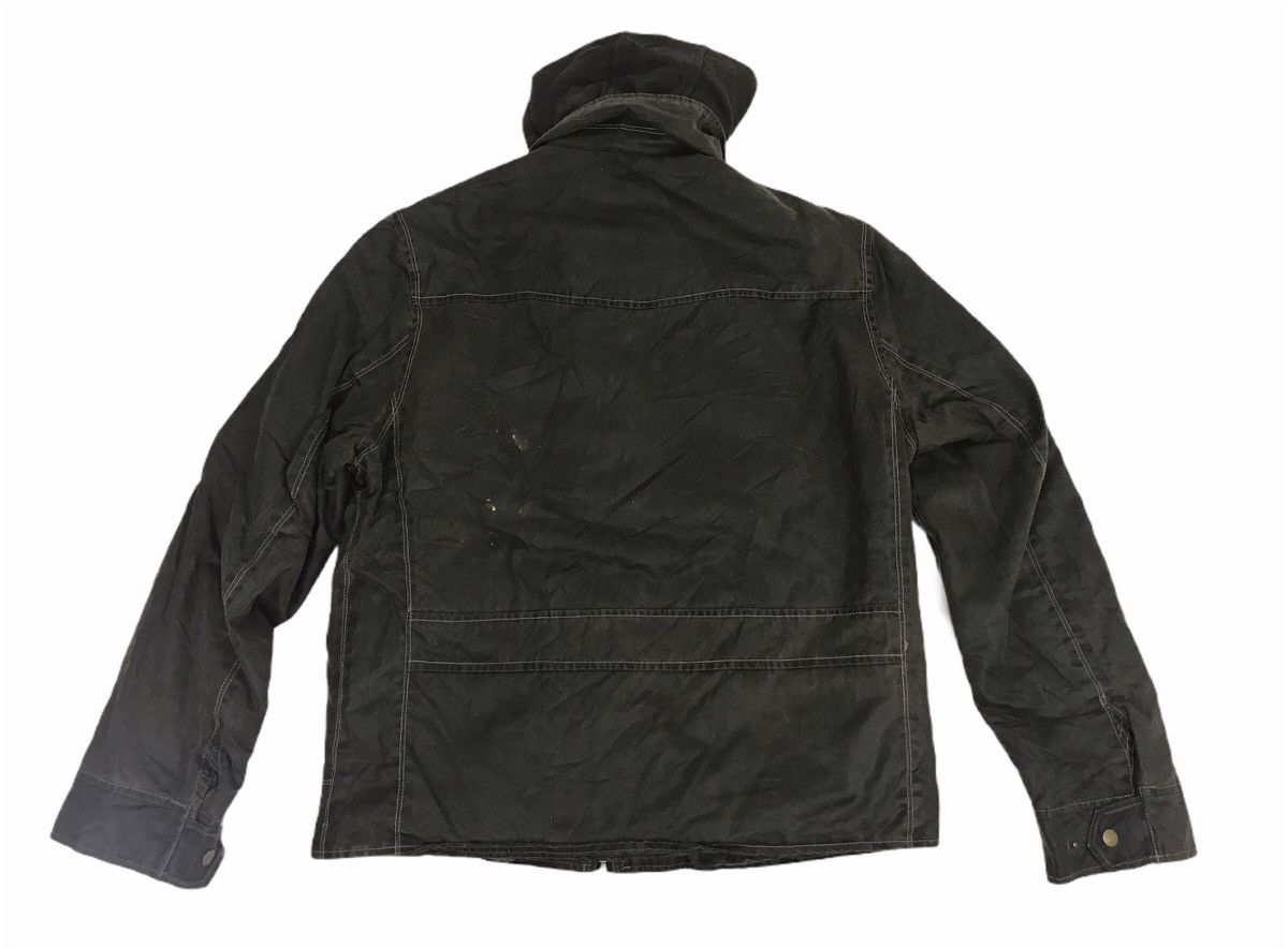 Hard Rock Cafe Vintage Hard Rock Cafe London Wax Cloth Jacket Winter Wear Size US M / EU 48-50 / 2 - 7 Thumbnail